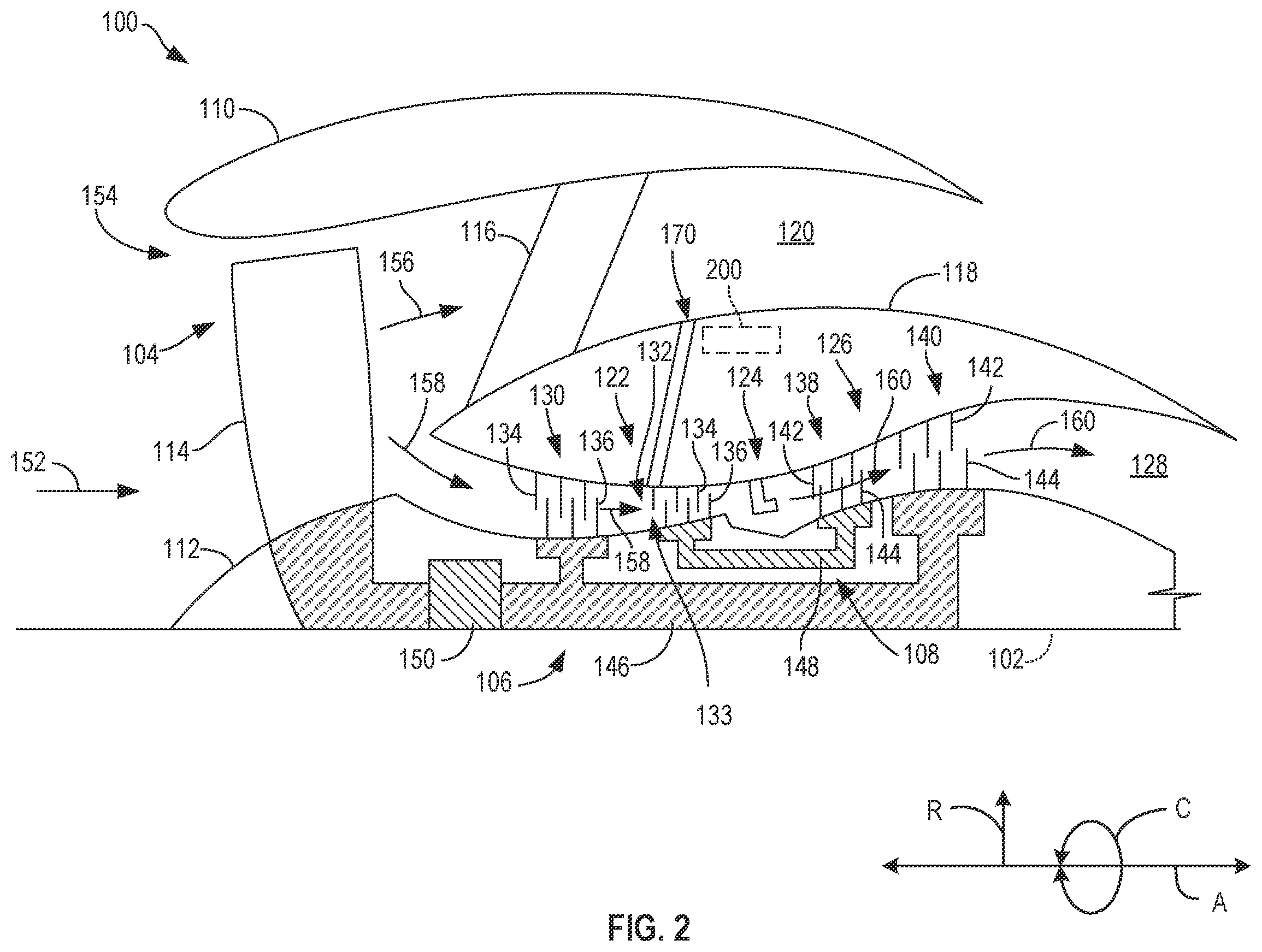 Patent US12345279 Figure 2 – Oil lubricated fluid pumps with oil separators
