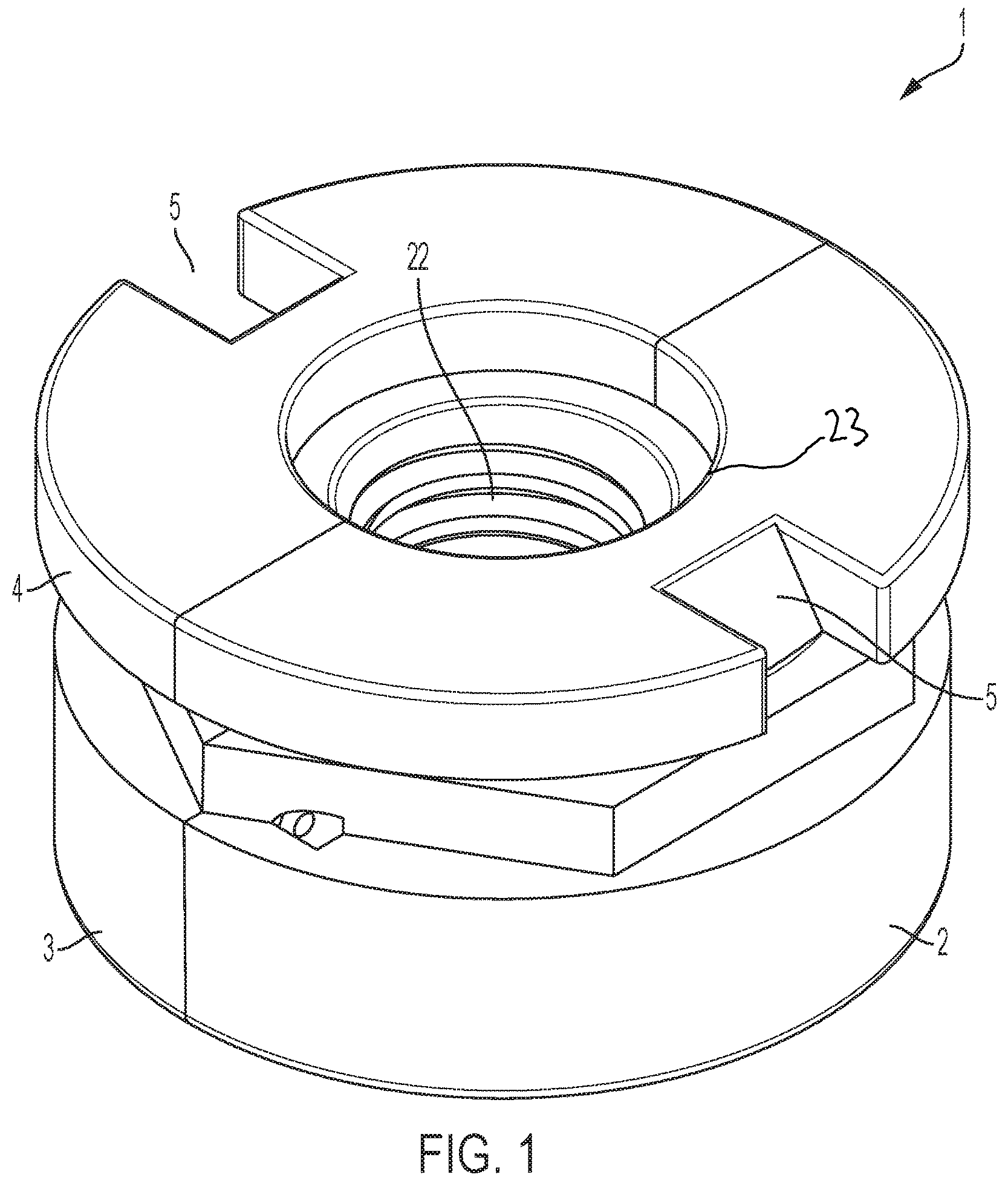 Patent US12345285 — Clam shell insert utility — Figure 1
