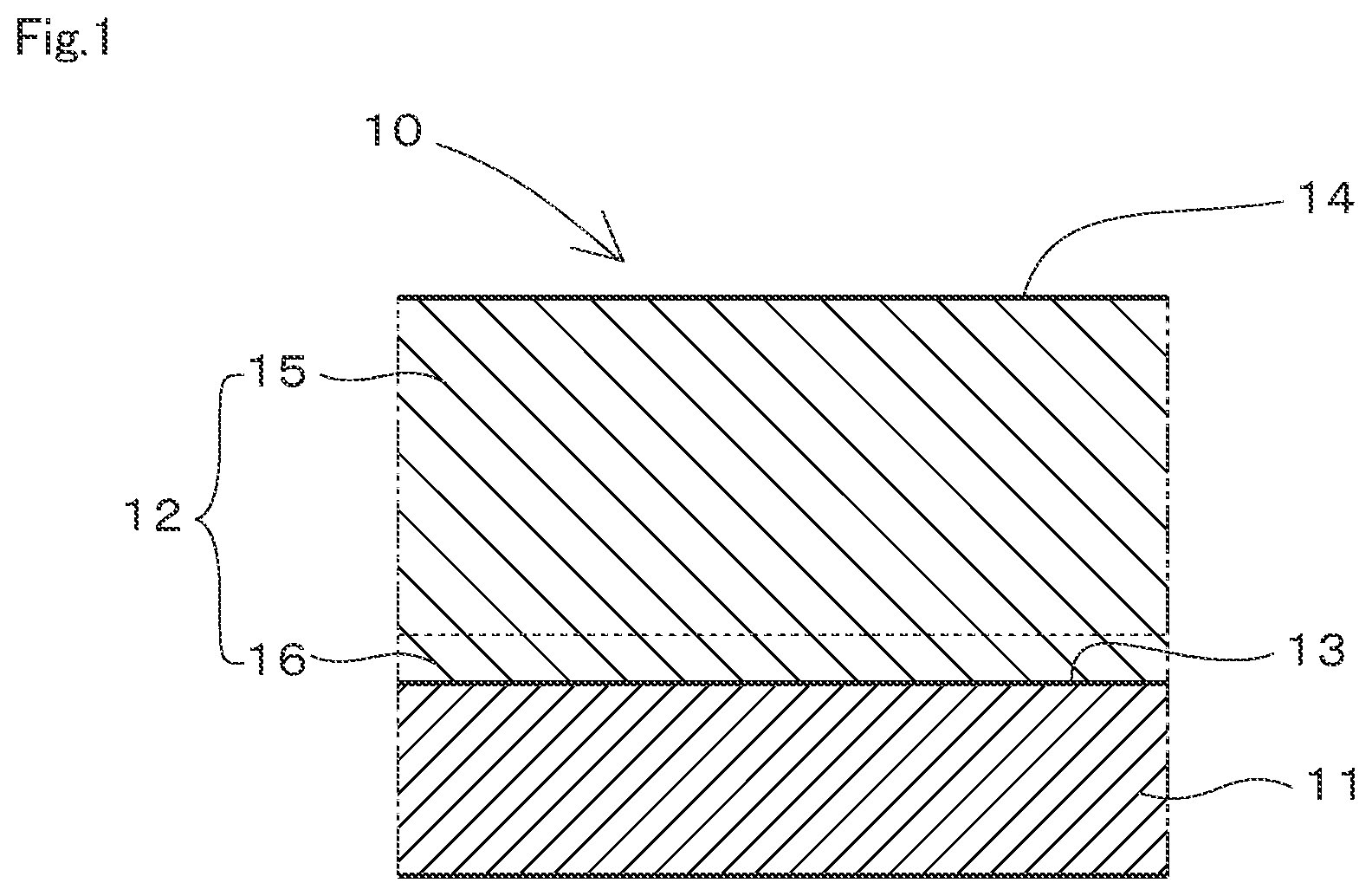 Patent US12345292 — Sliding member and method for producing the same — Figure 1