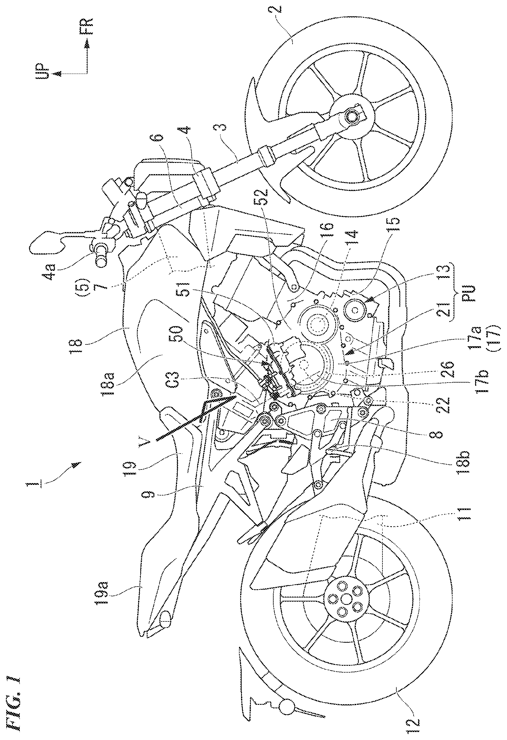 Patent US12345302 — Clutch control device — Figure 1