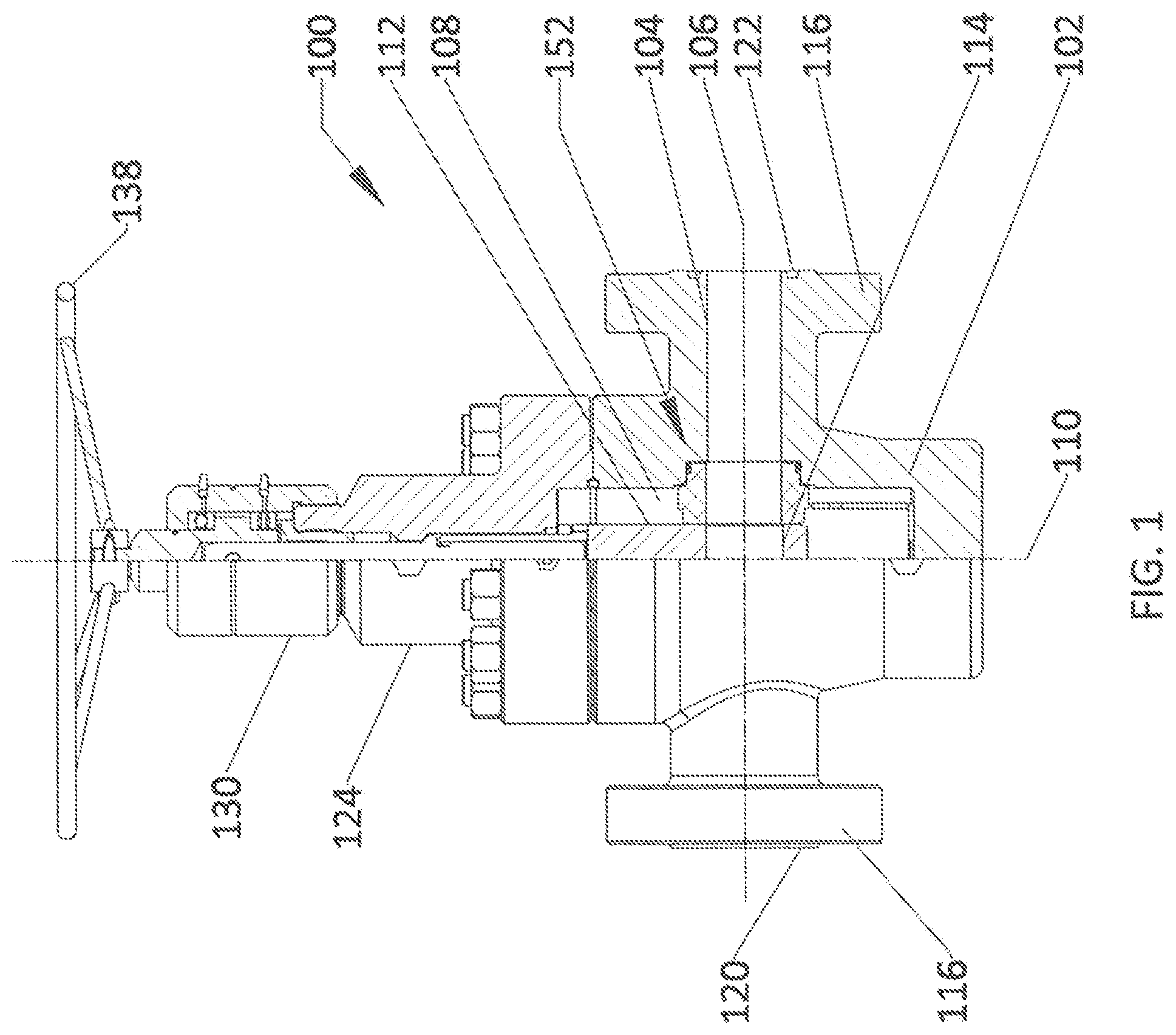 Patent US12345345 — Gate valve and seat for a gate valve — Figure 1