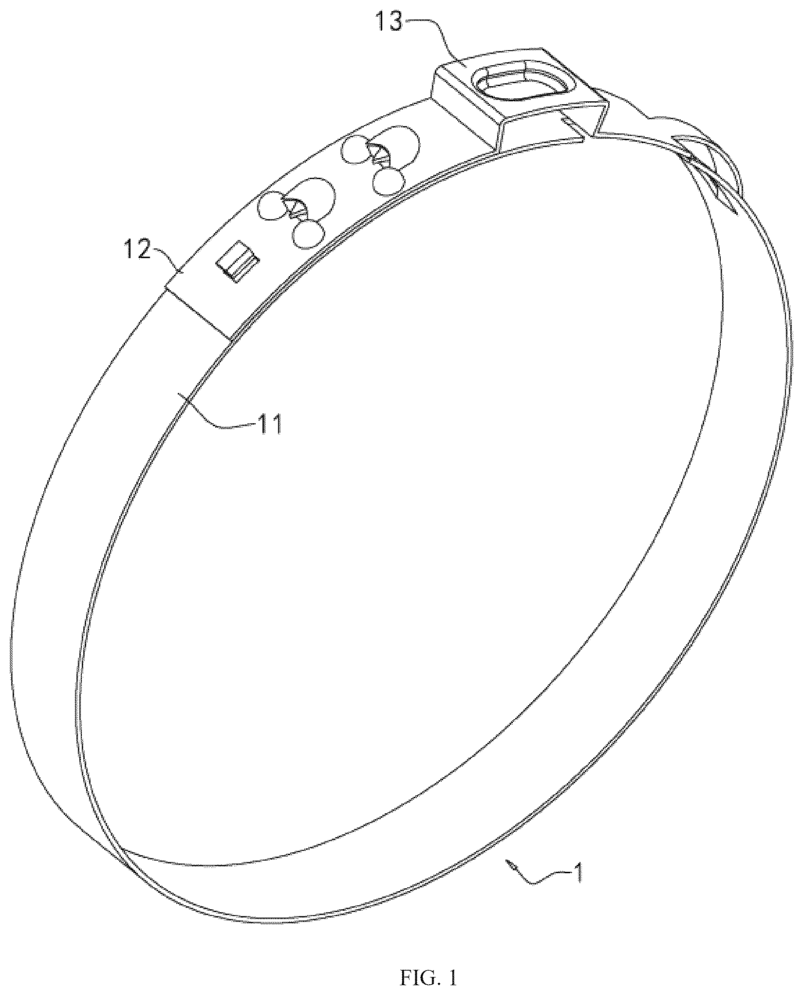 Patent US12345358 — Anti-tearing hoop — Figure 1