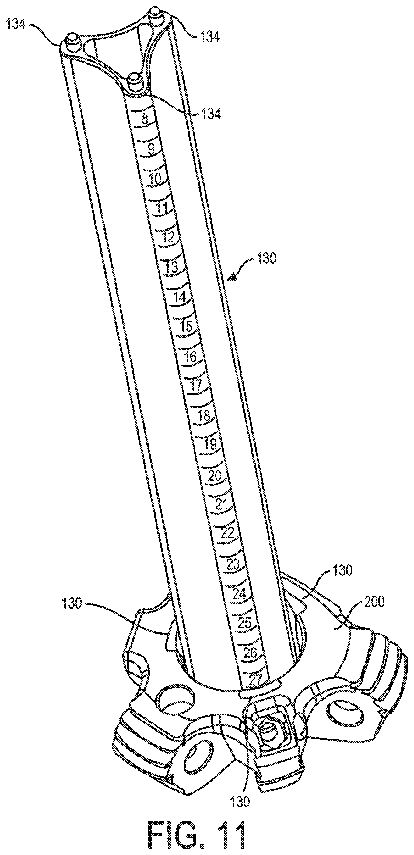 Patent US12345372 Figure 11 – Travel tripod
