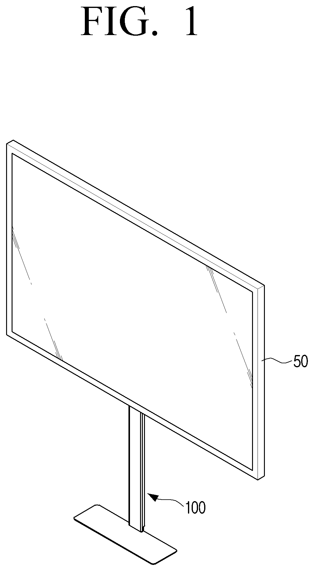 Patent US12345374 — Wall mount for display apparatus and installation method thereof — Figure 1