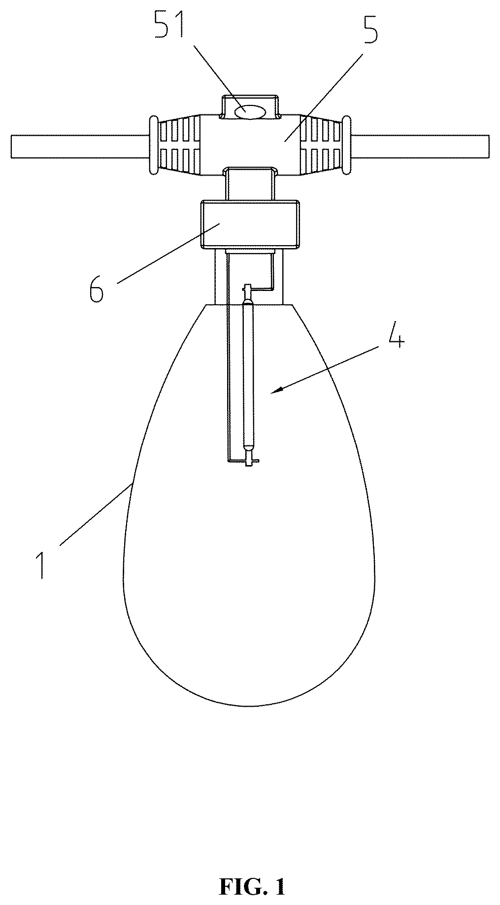 Patent US12345383 Figure 1 – Fastening type waterproof LED lamp and fastening type waterproof light string