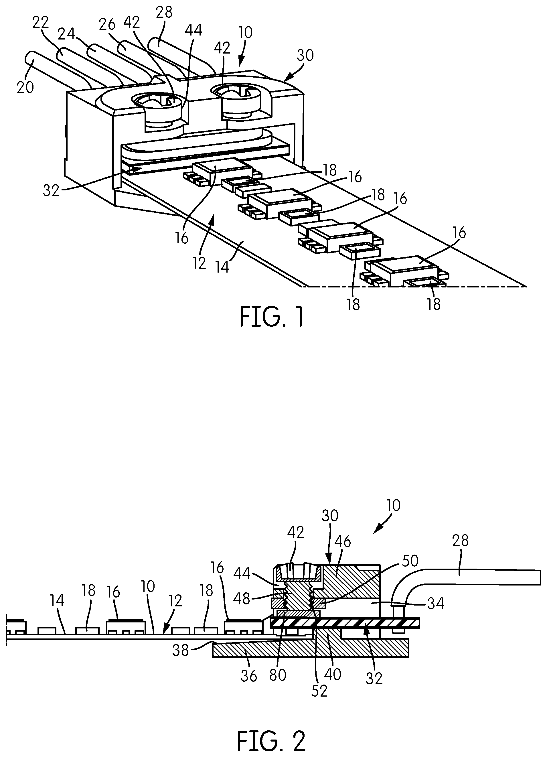 Patent US12345398 — Connectors for linear lighting — Figure 1