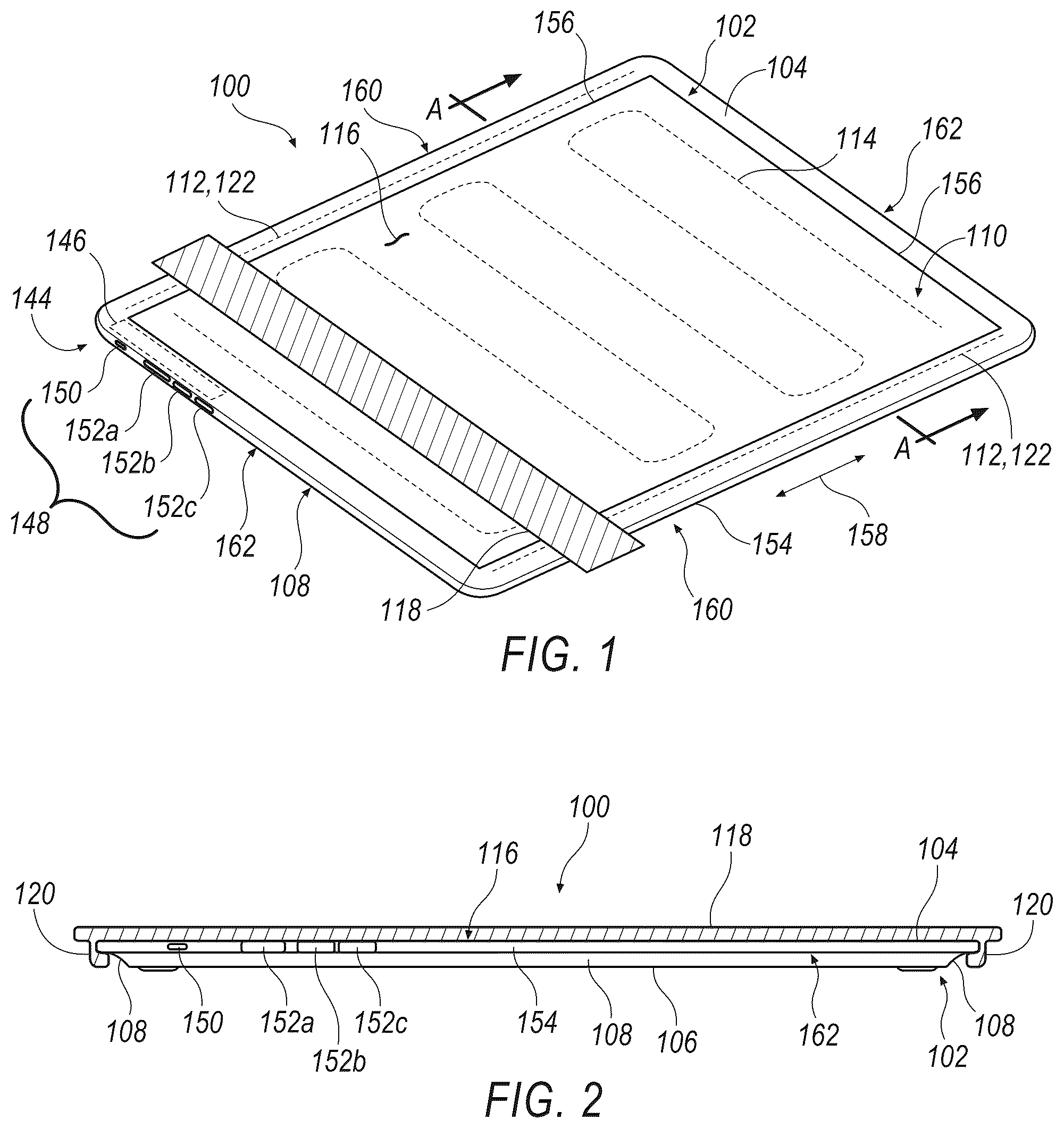 Patent US12345405 Figure 1 – Heated light pad