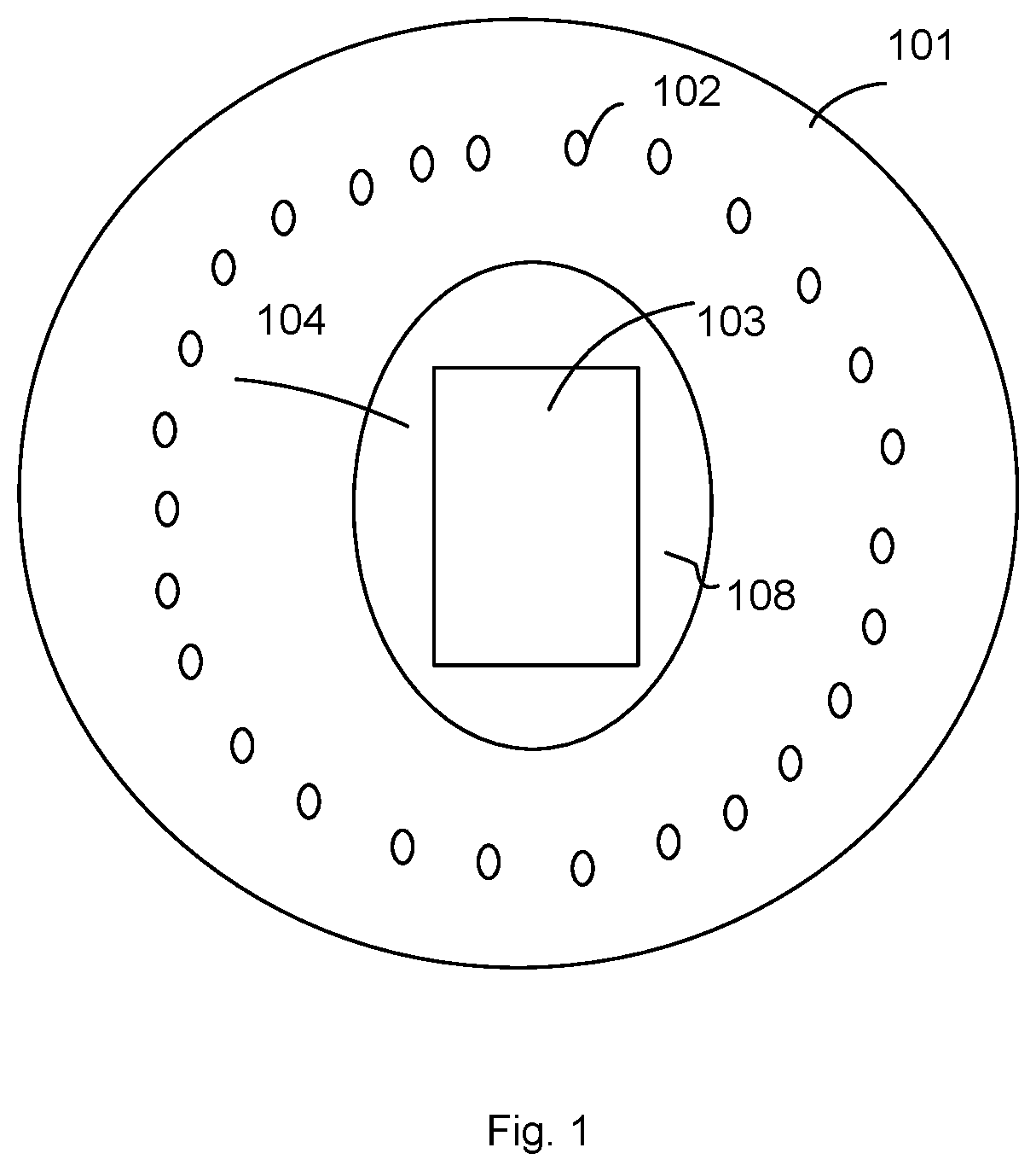 Patent US12345407 Figure 1 – Lighting apparatus