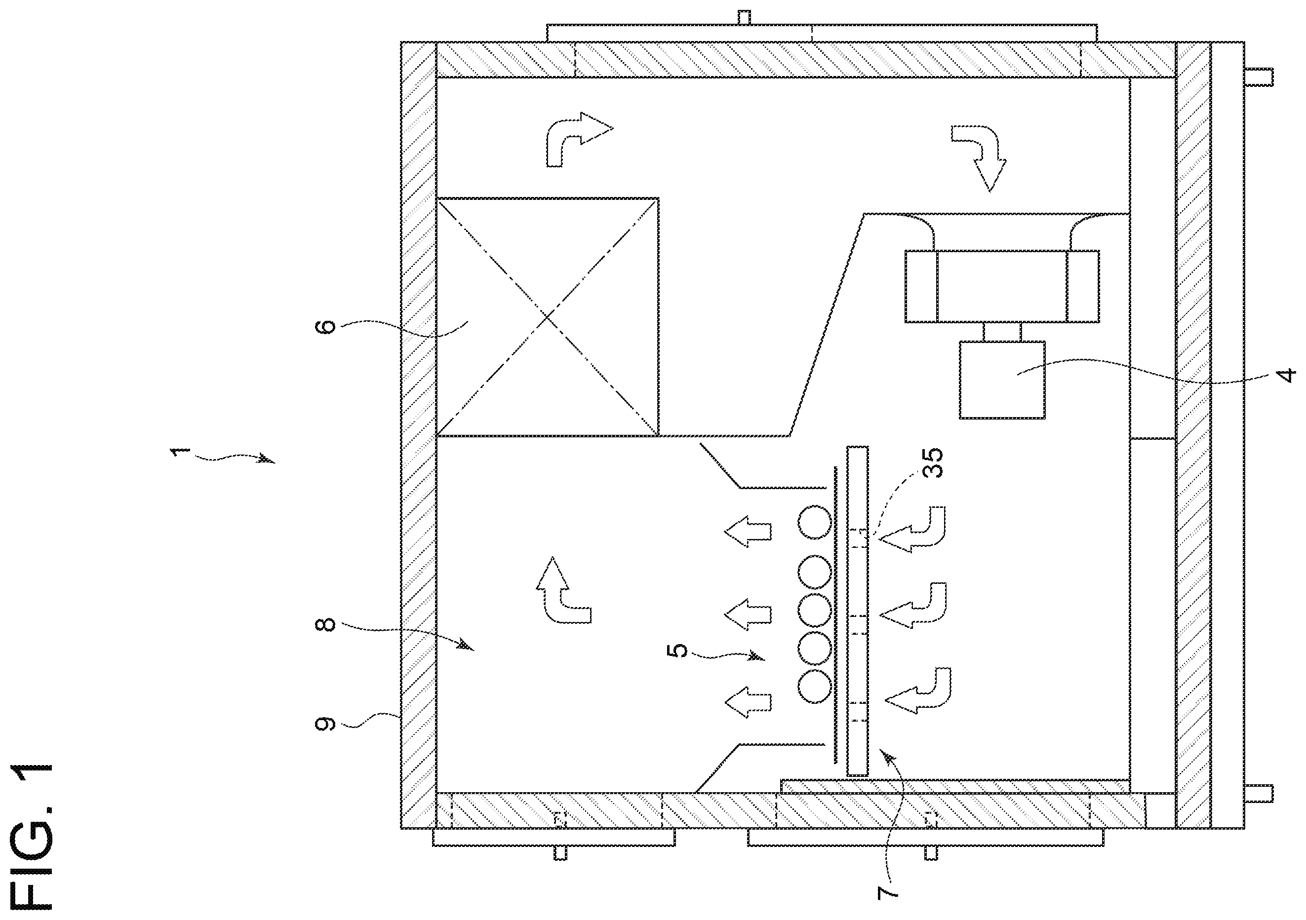 Patent US12345461 — Particles object freezing device — Figure 1