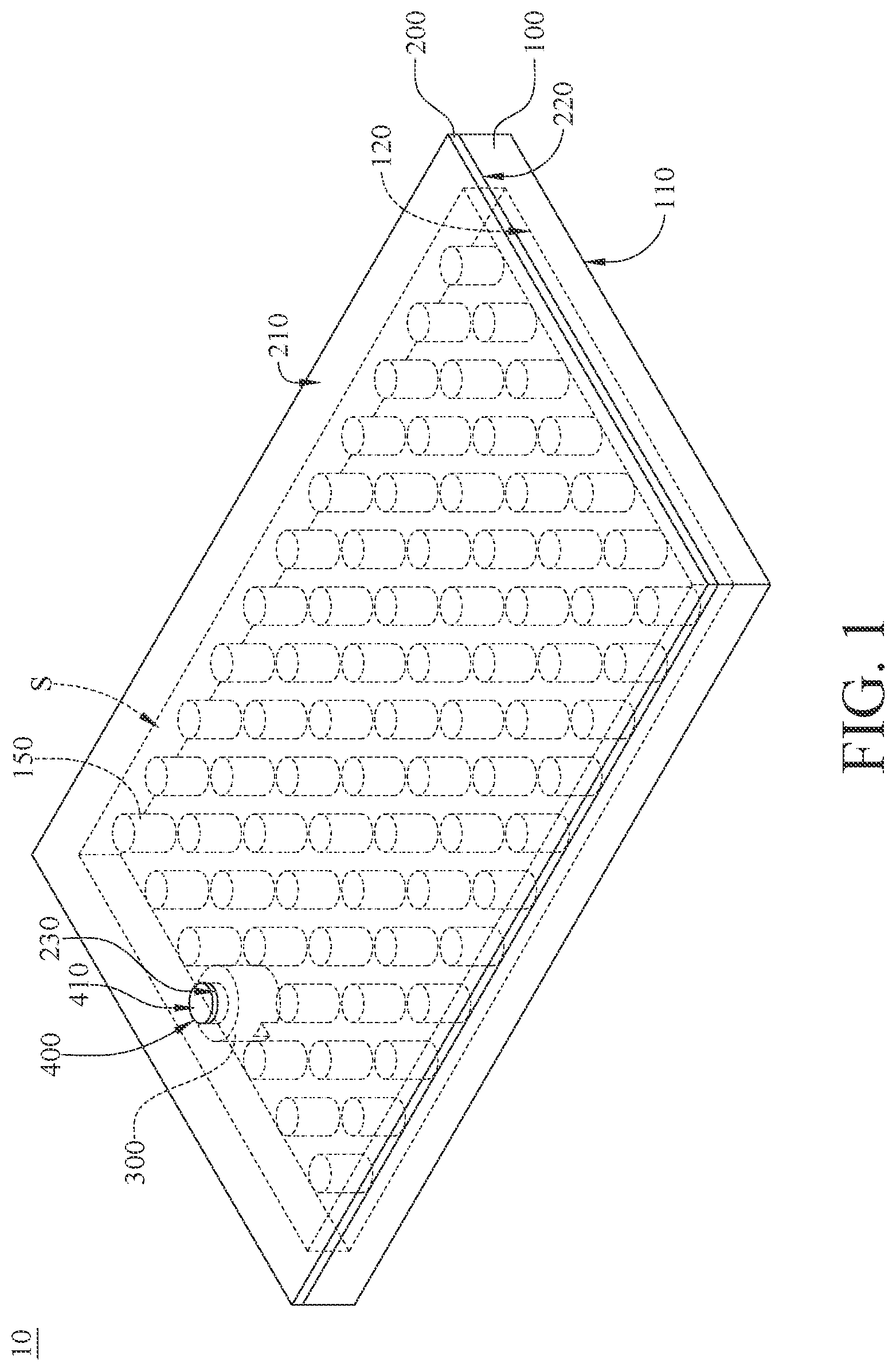 Patent US12345473 — Vapor chamber — Figure 1