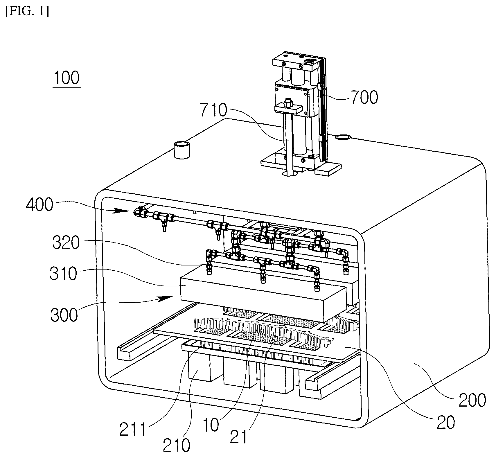 Patent US12345480 — Cooling device for heat treatment — Figure 1