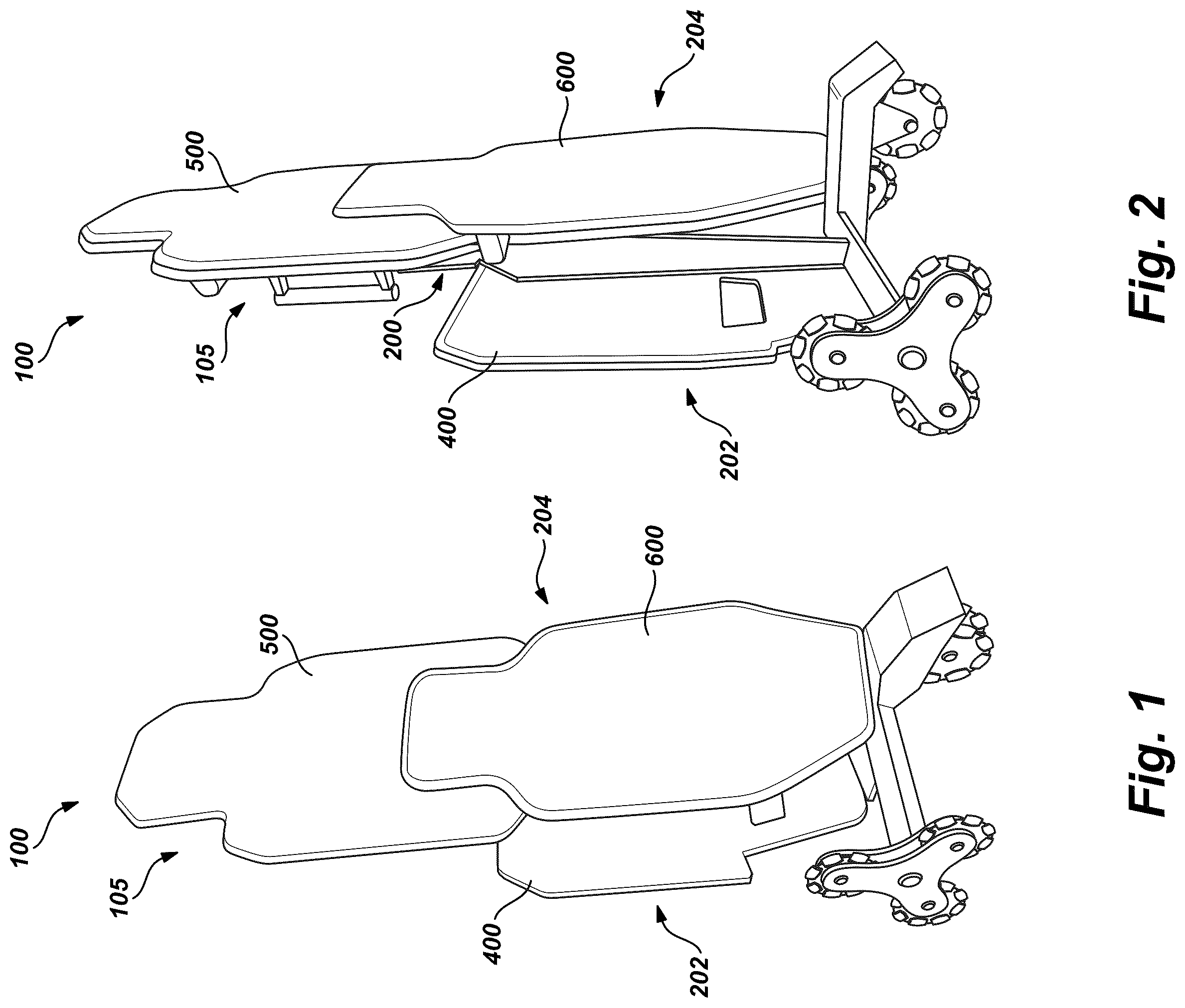 Patent US12345507 Figure 1 – System, apparatus, and method for a movable ballistic barrier