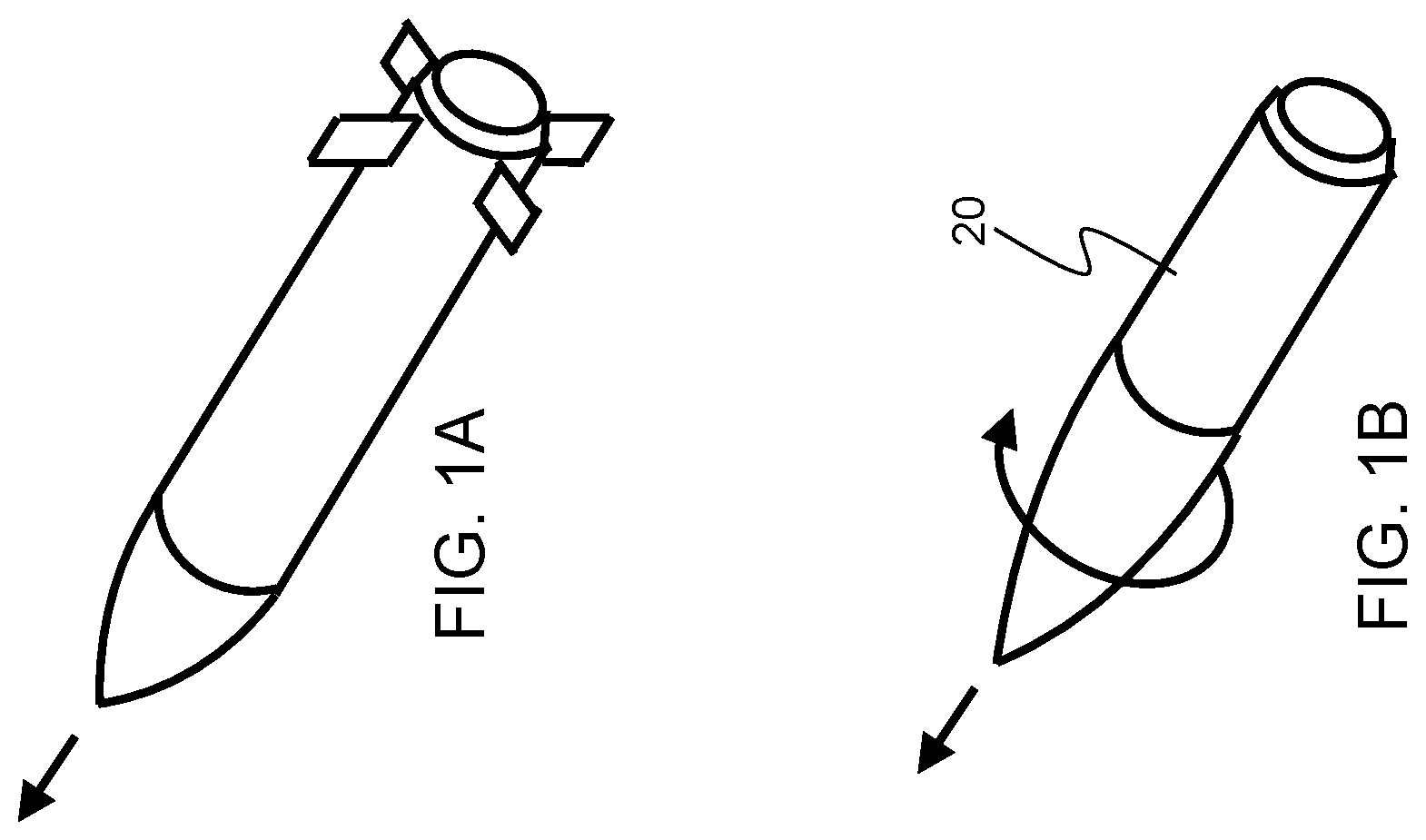 Patent US12345513 — Projectile control actuation system and method of steering a projectile — Figure 1
