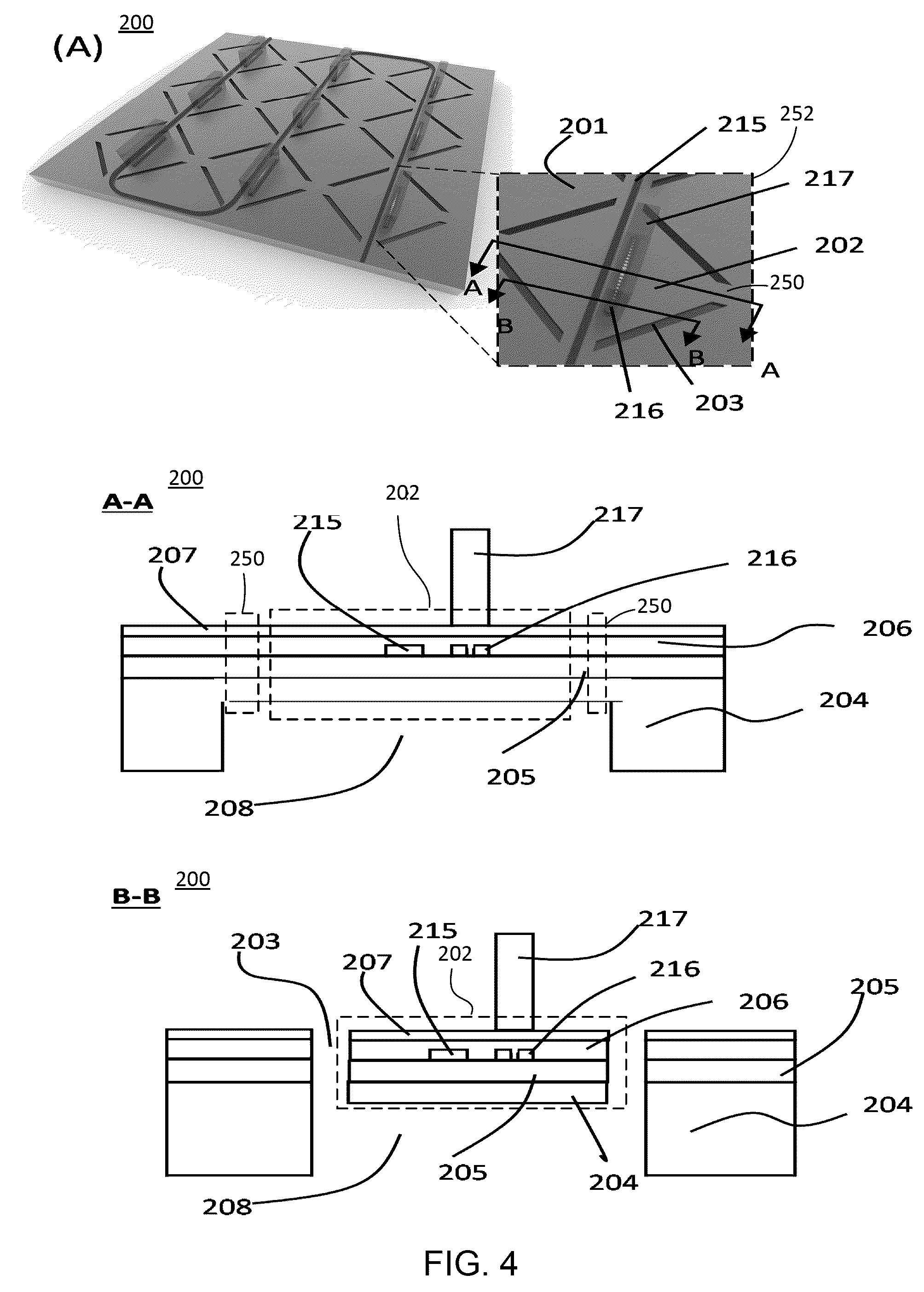 Patent US12345573 Figure 4 – Photonic bolometer and performing broadband high-absorption photonic bolometry