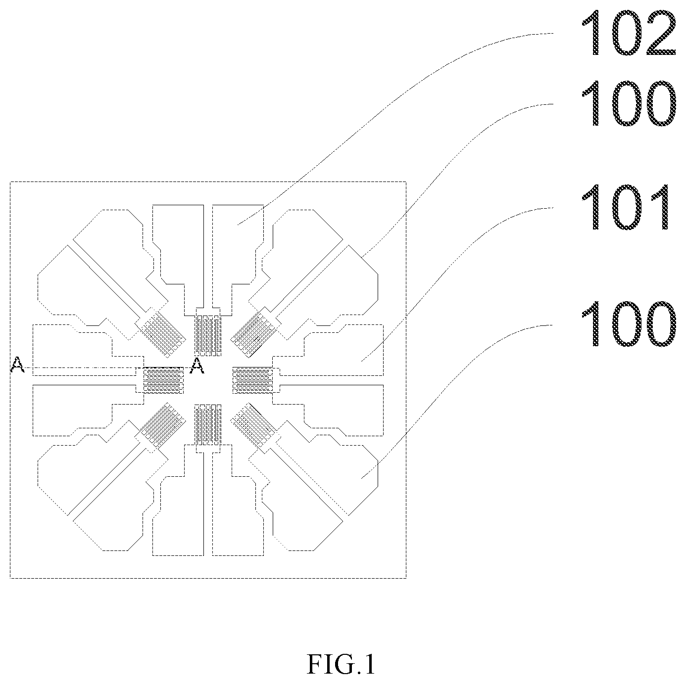 Patent US12345582 — Nano film composite strain sensor, preparation method therefor and use thereof — Figure 1