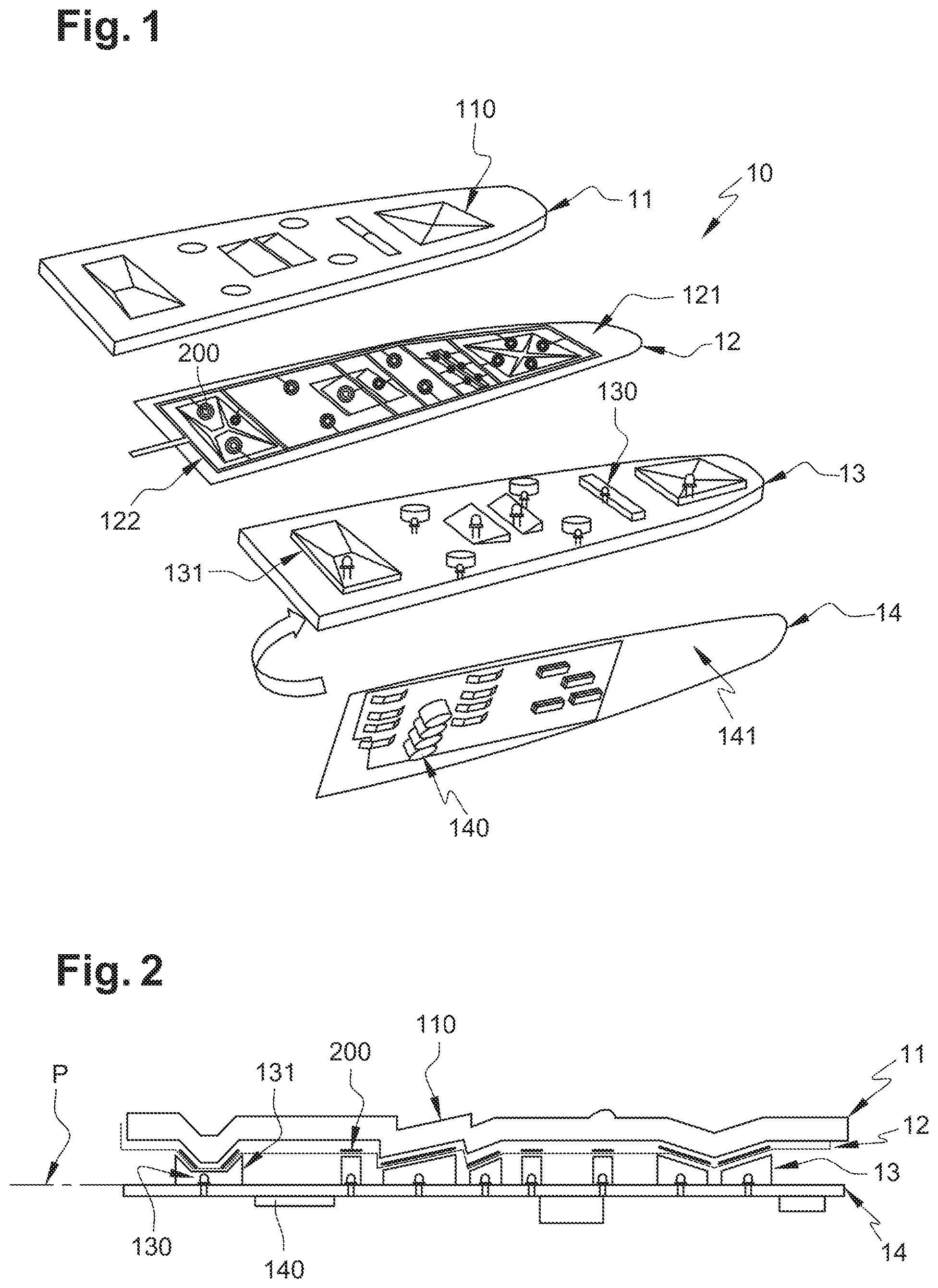 Patent US12345583 — Control unit for a motor vehicle — Figure 1