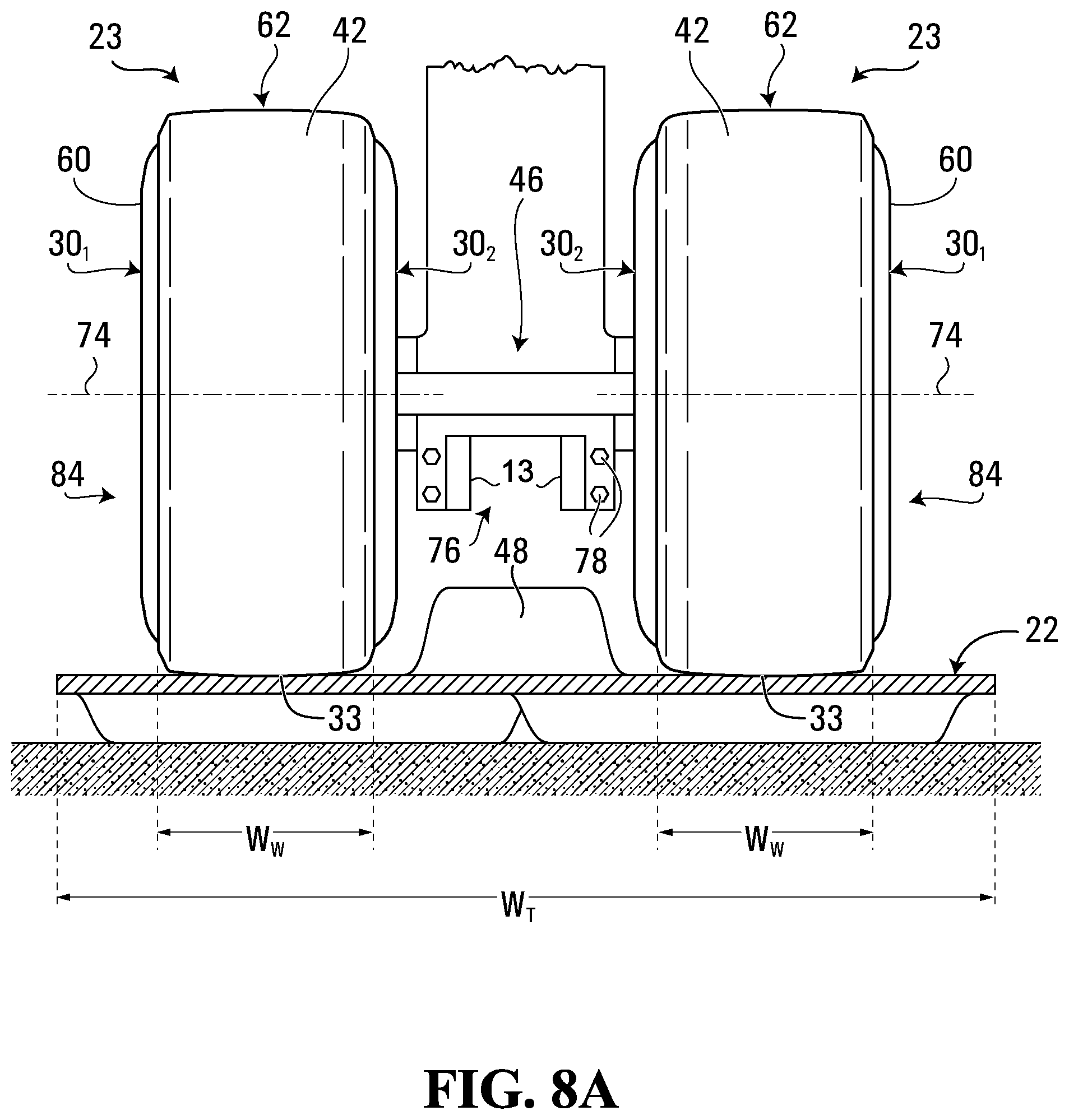 Patent US12345604 Figure 7 – Monitoring of track system for traction of a vehicle