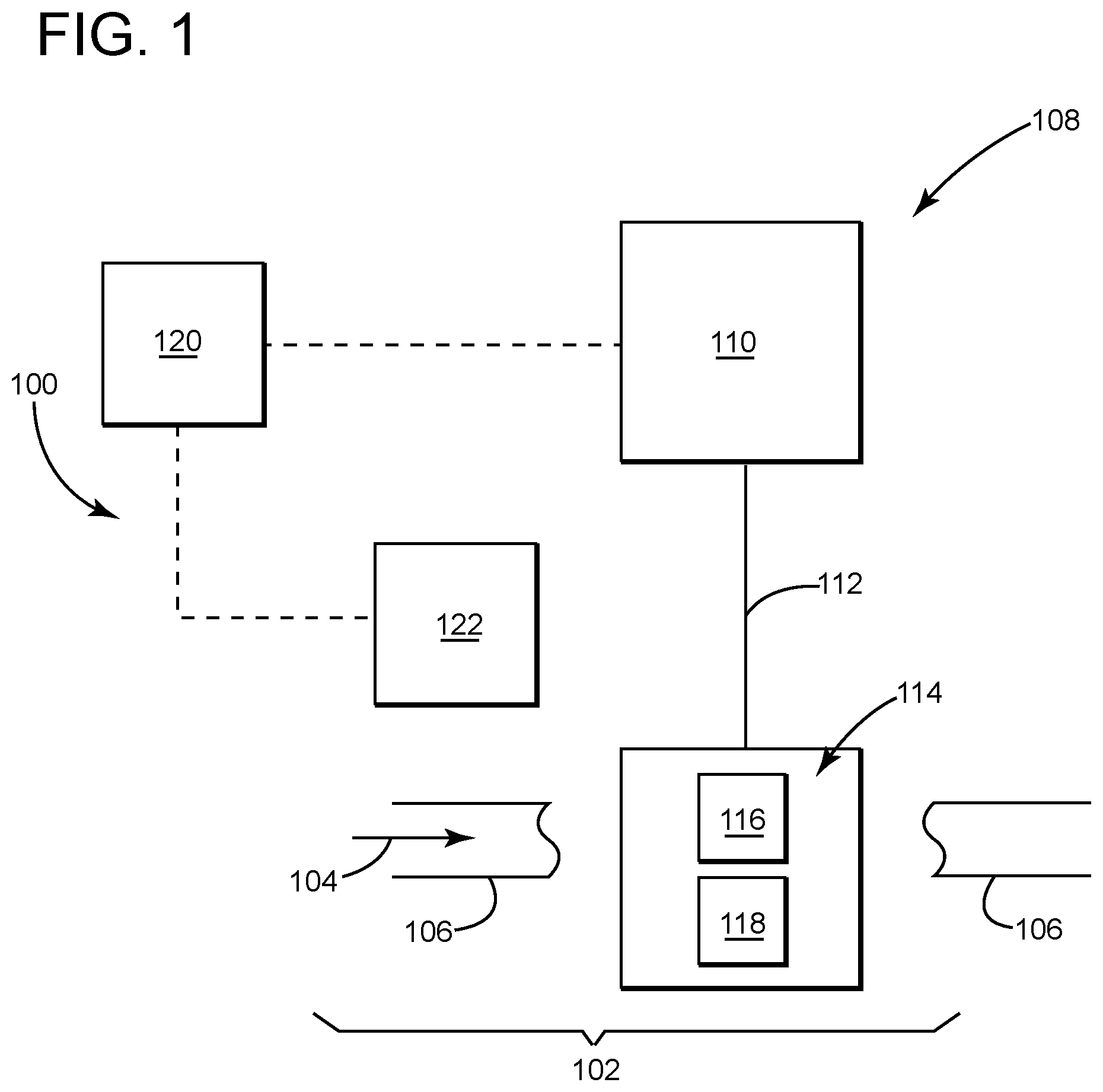 Patent US12345609 — Detecting fugitive emissions with a valve positioner — Figure 1