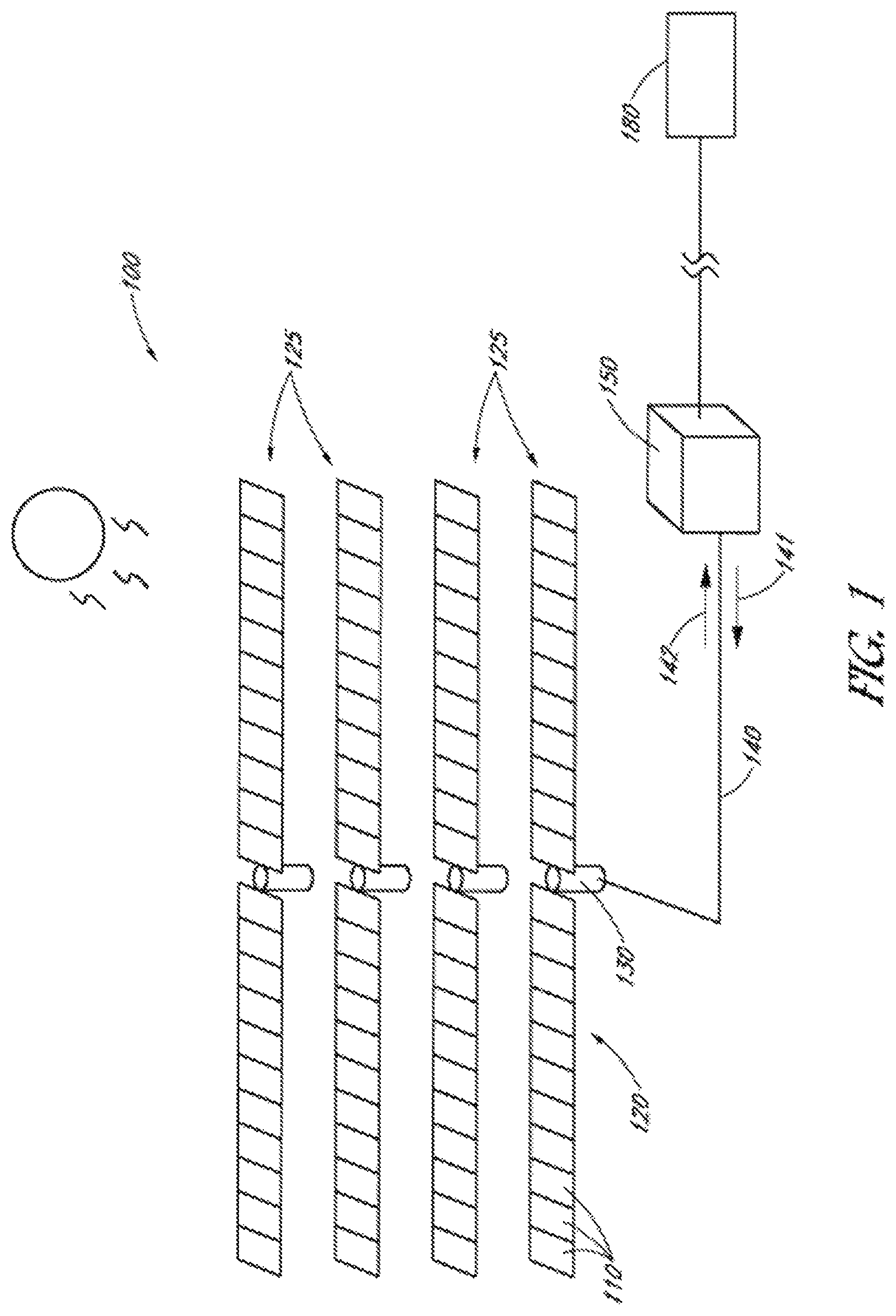 Patent US12345613 — System and method for flexible solar tracker and testing — Figure 1