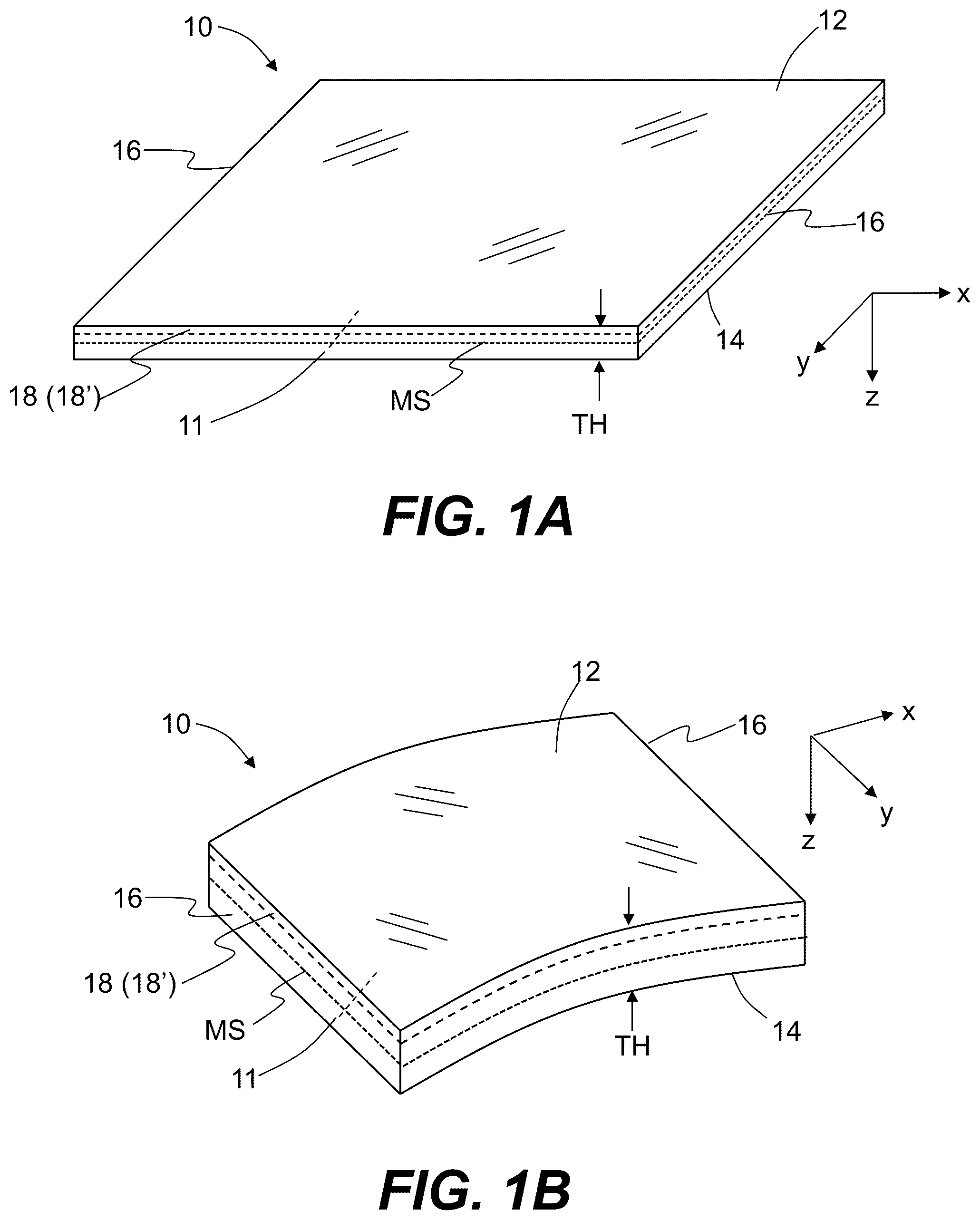 Patent US12345629 — Enhanced evanescent prism coupling systems and methods for characterizing stress in chemically strengthened curved parts — Figure 1