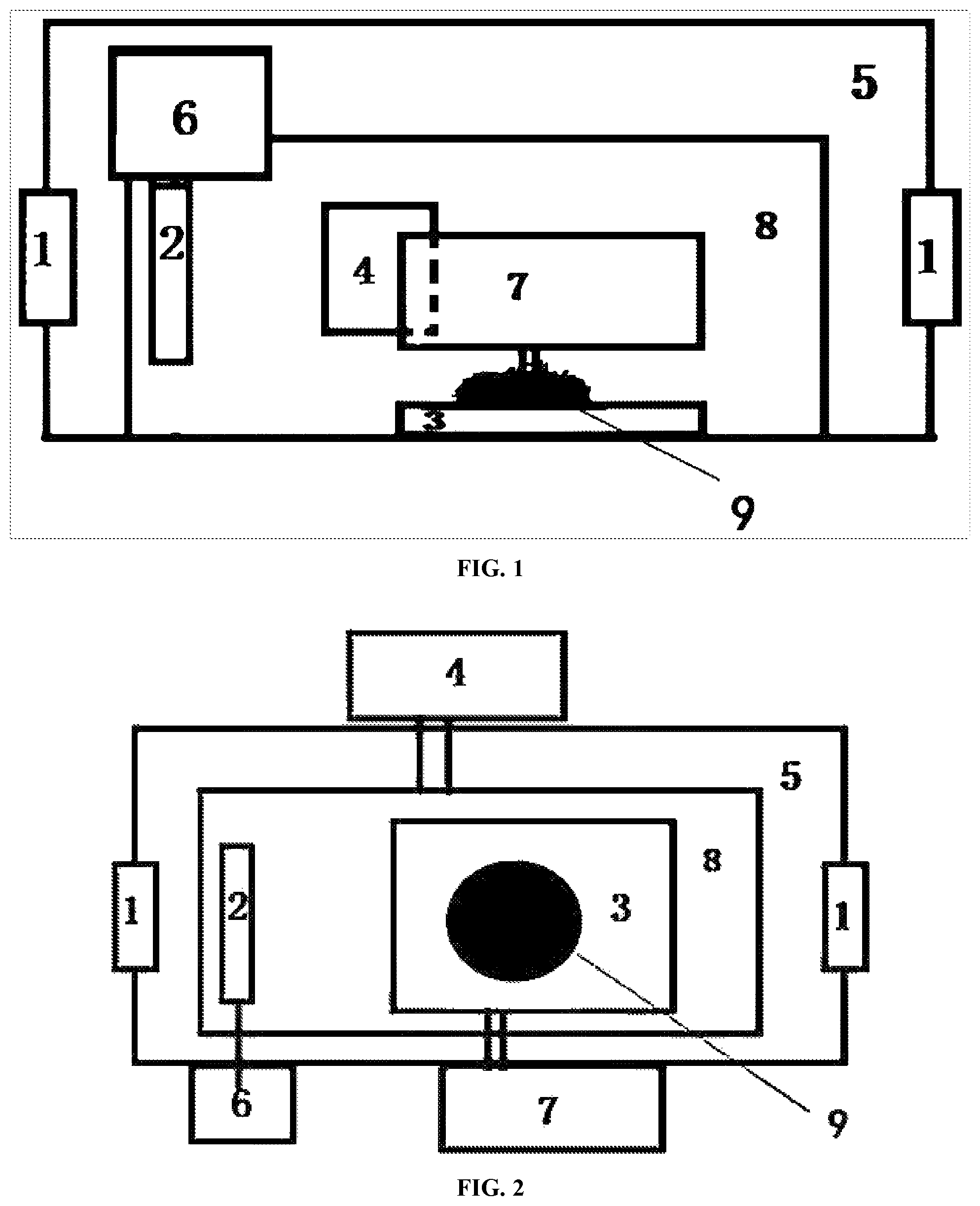 Patent US12345630 — Real-time spectrum testing device for volatile condensable material in wide temperature range and testing method — Figure 1