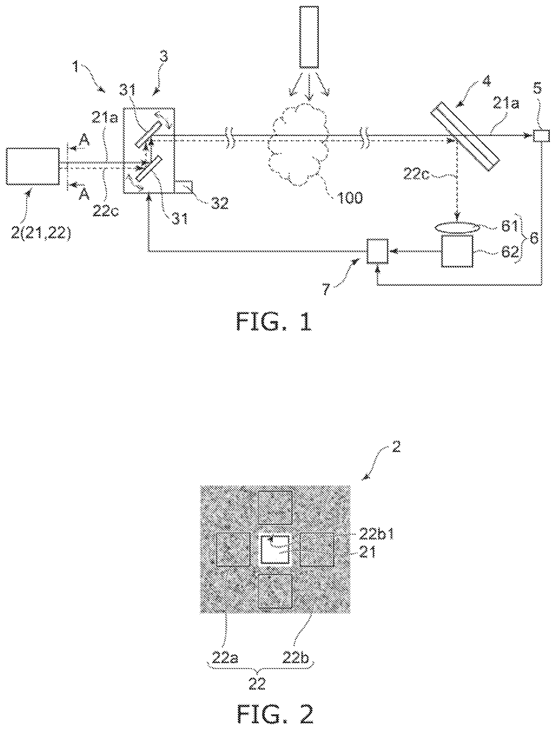 Patent US12345631 — Gas detection device and gas detection method — Figure 1