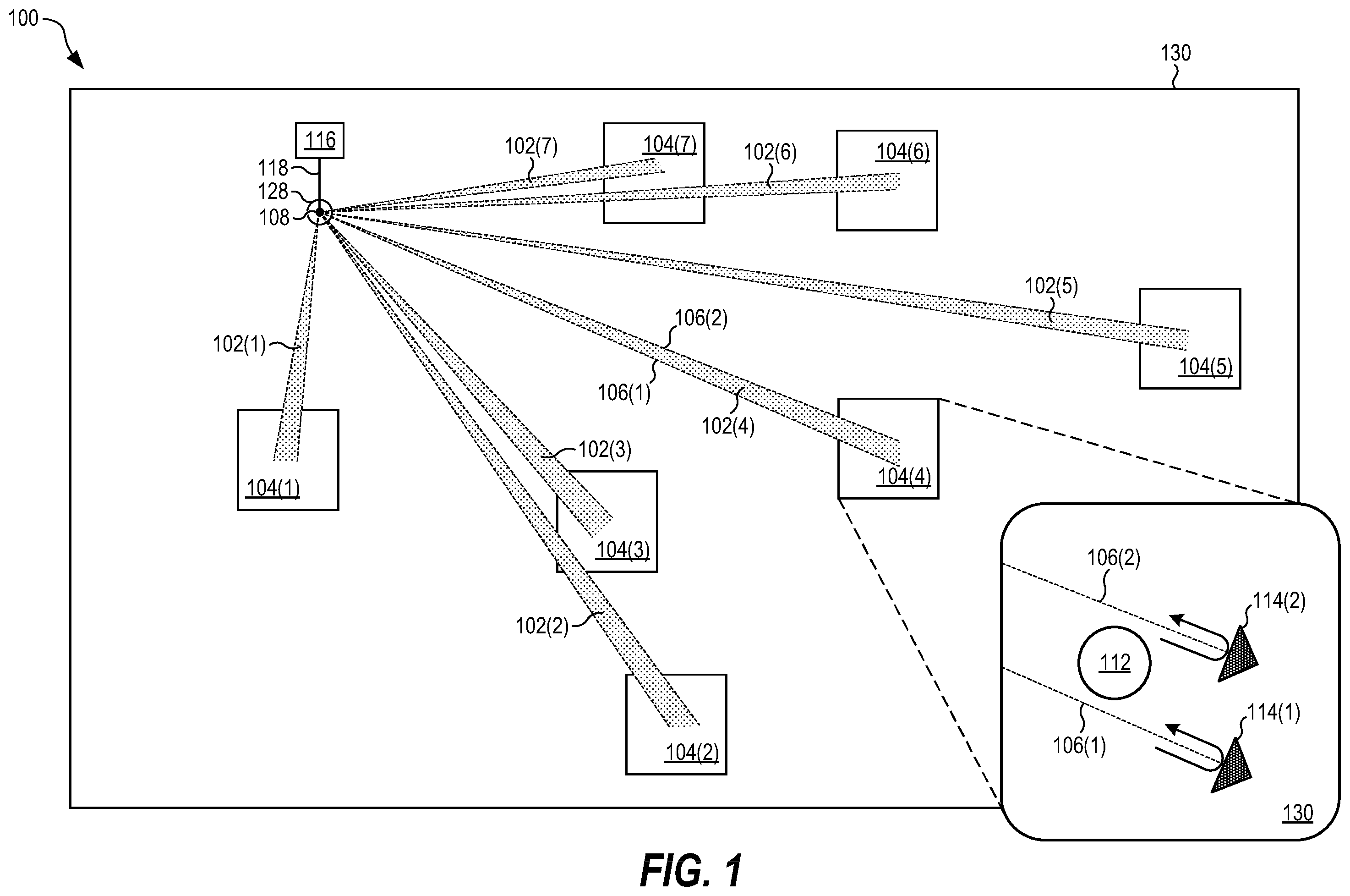 Patent US12345633 — Optical spectroscopy for characterizing atmospheric emissions — Figure 1