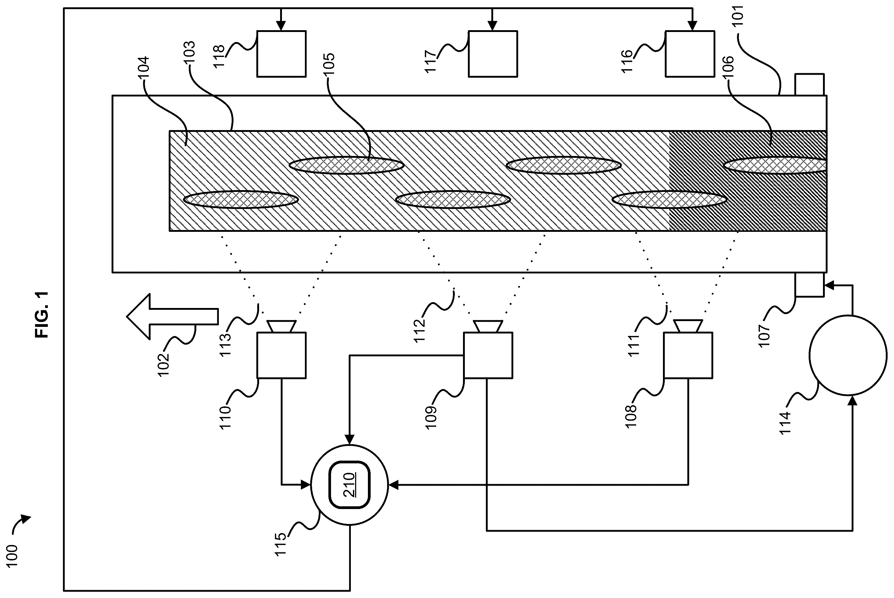 Patent US12345656 — Methods and systems for measuring the texture of carpet — Figure 1