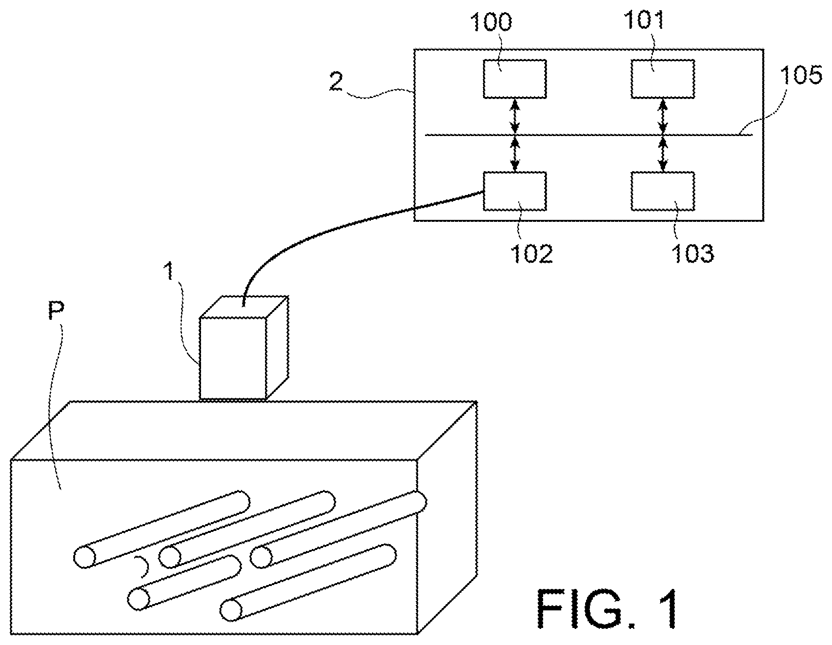 Patent US12345682 — Non-destructive testing of a mechanical part made of a polycrystalline material — Figure 1