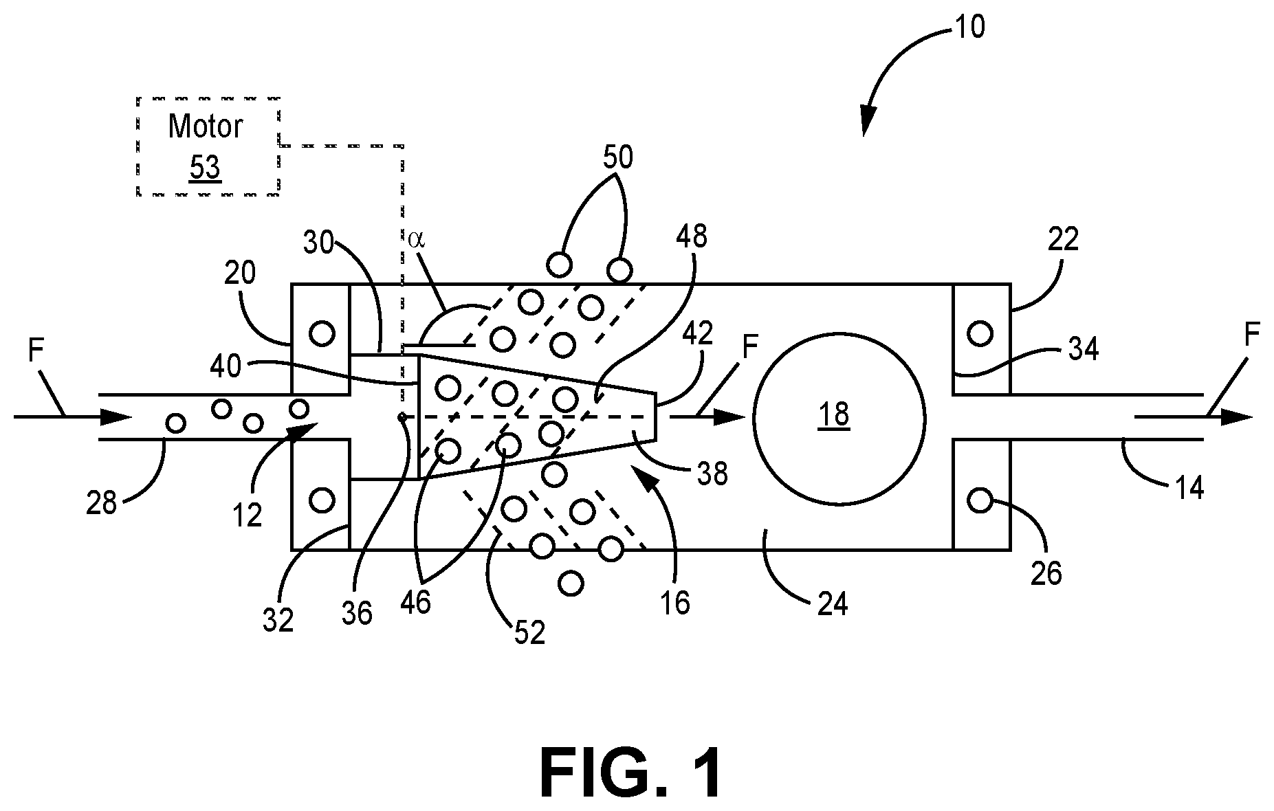 Patent US12345691 — Dust particulate separator for ducted smoke detectors — Figure 1