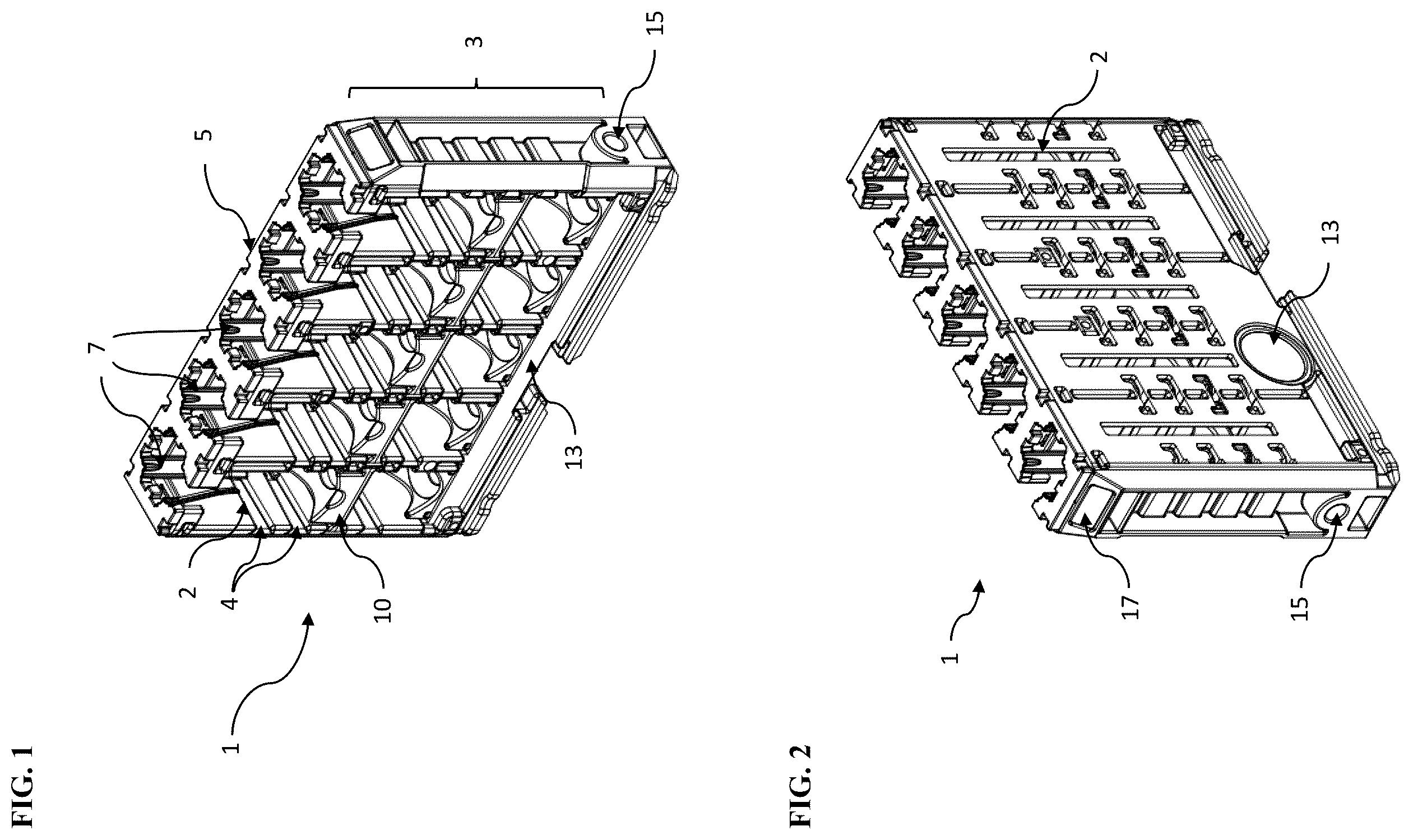 Patent US12345725 — Rack for automated analyzer — Figure 1