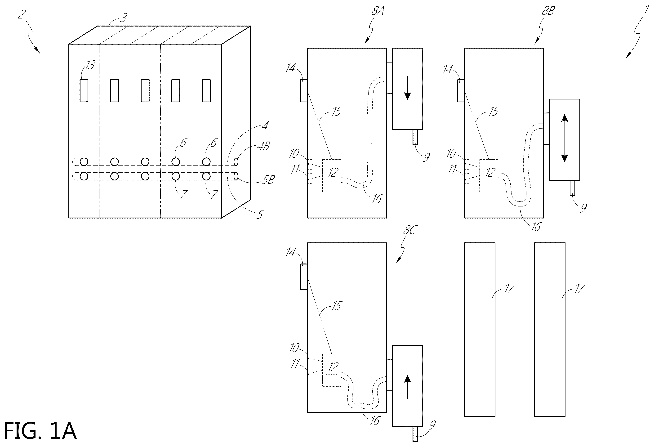 Patent US12345729 — Liquid dispenser with manifold mount for modular independently-actuated pipette channels — Figure 1