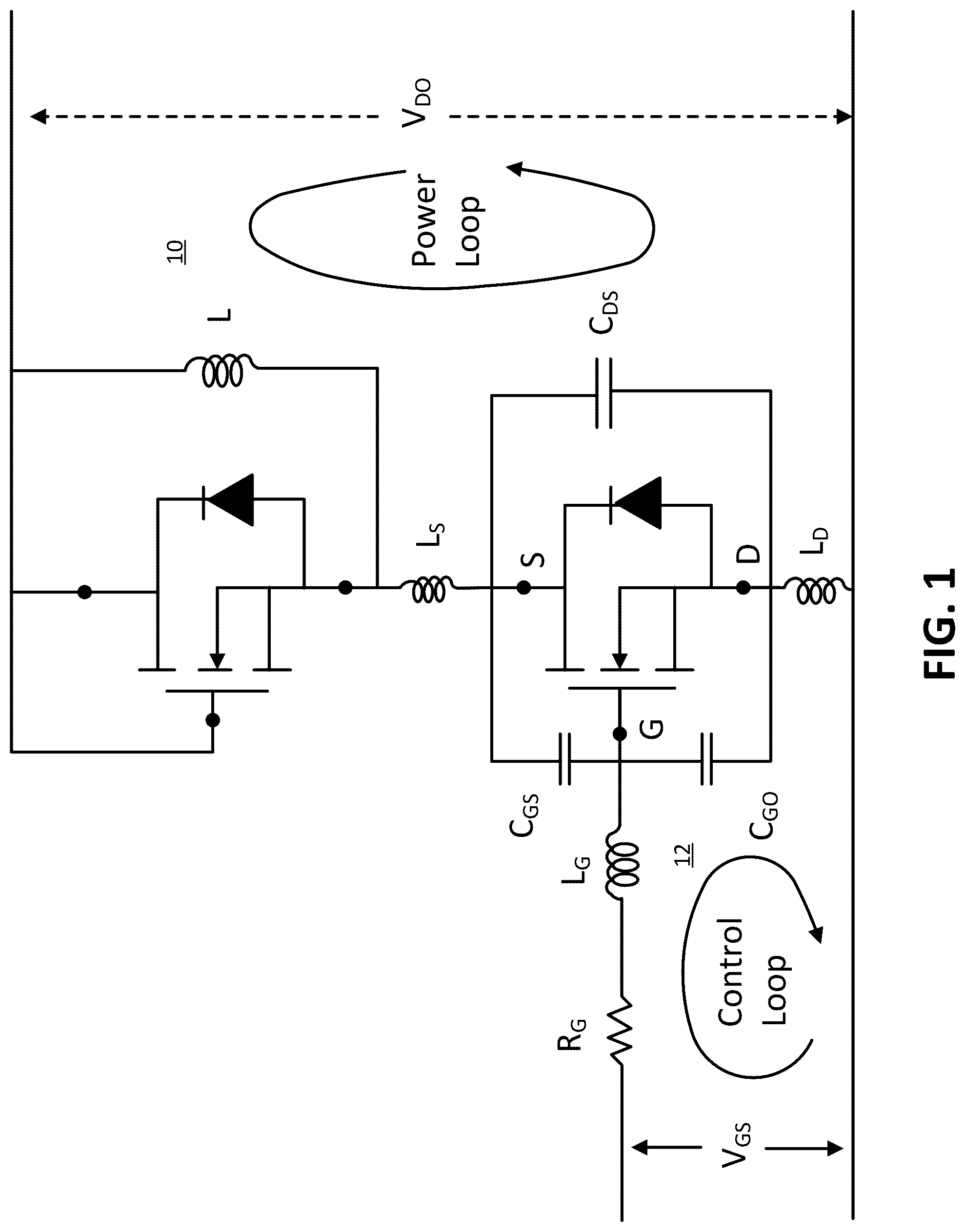 Patent US12345755 — Reverse recovery measurements and plots — Figure 1