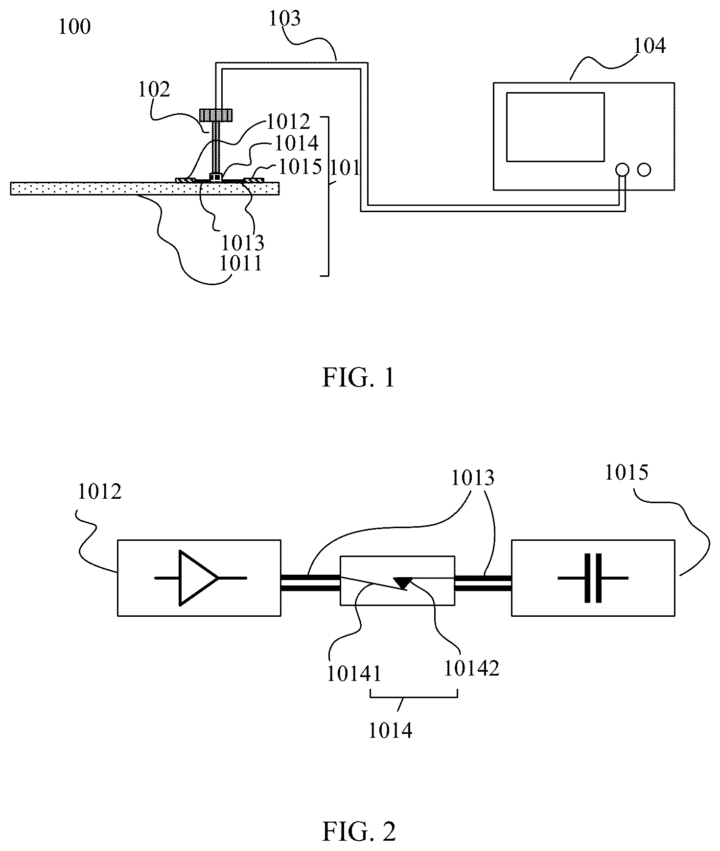 Patent US12345761 — Radio frequency conduction test method and related apparatus without a radio frequency switch test socket — Figure 1