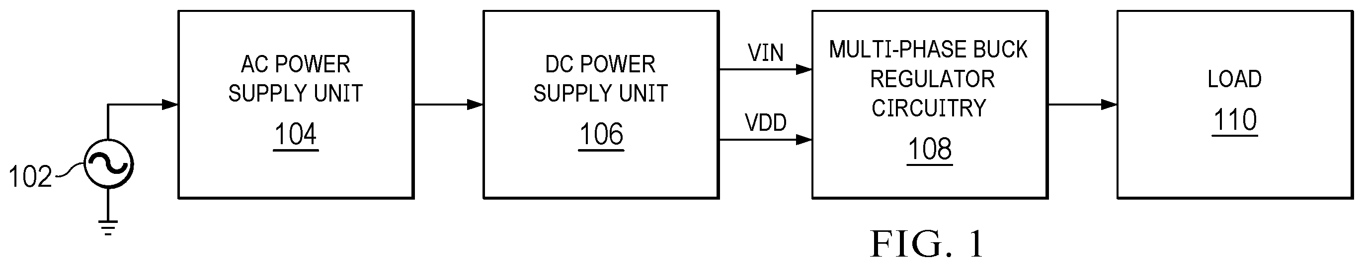 Patent US12345774 — Methods and apparatus to detect and diagnose faults in buck regulators — Figure 1