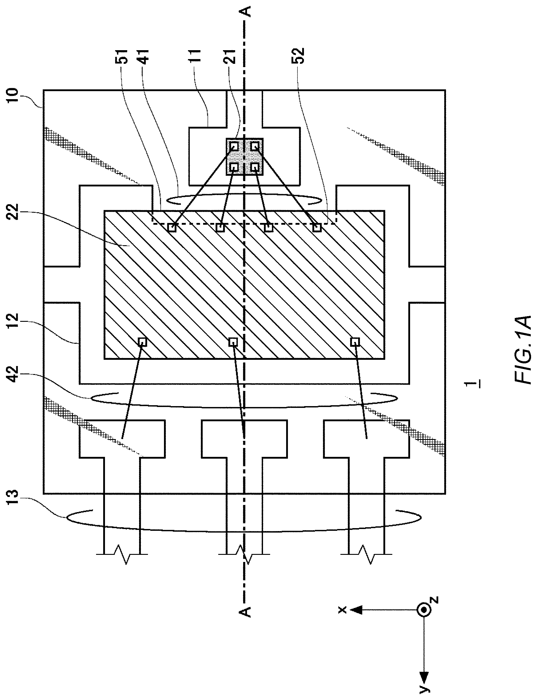 Patent US12345782 — Magnetic sensor — Figure 1