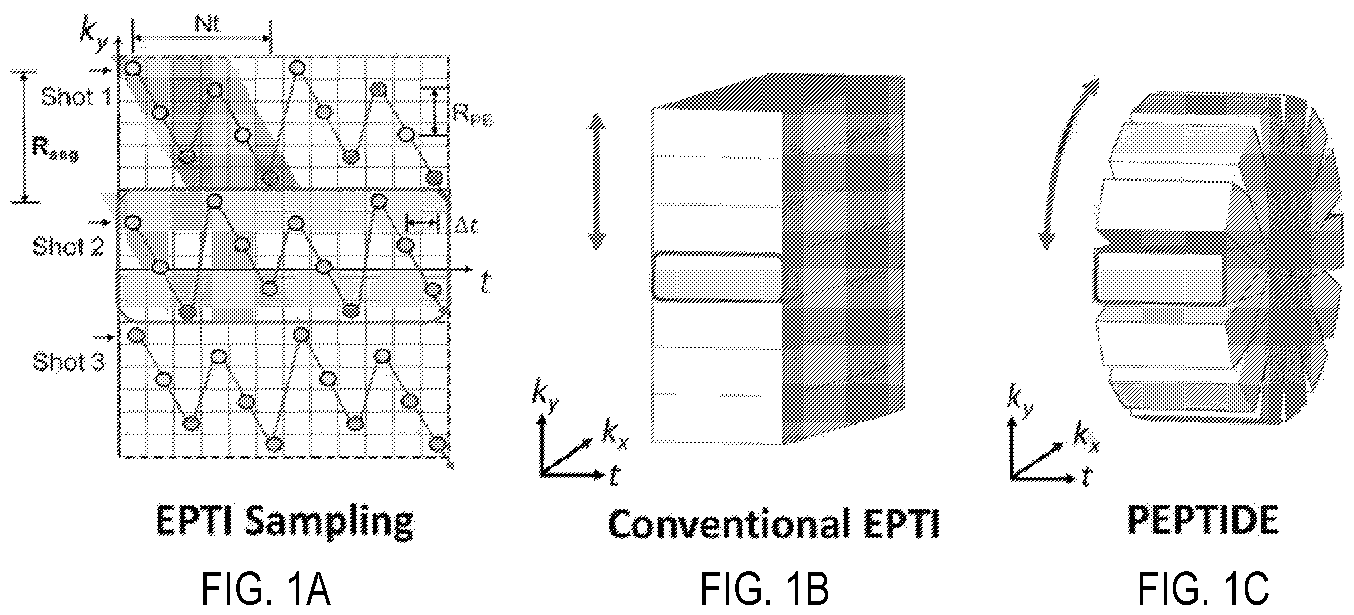 Patent US12345786 — Propeller echo planar time-resolved imaging with dynamic encoding — Figure 1