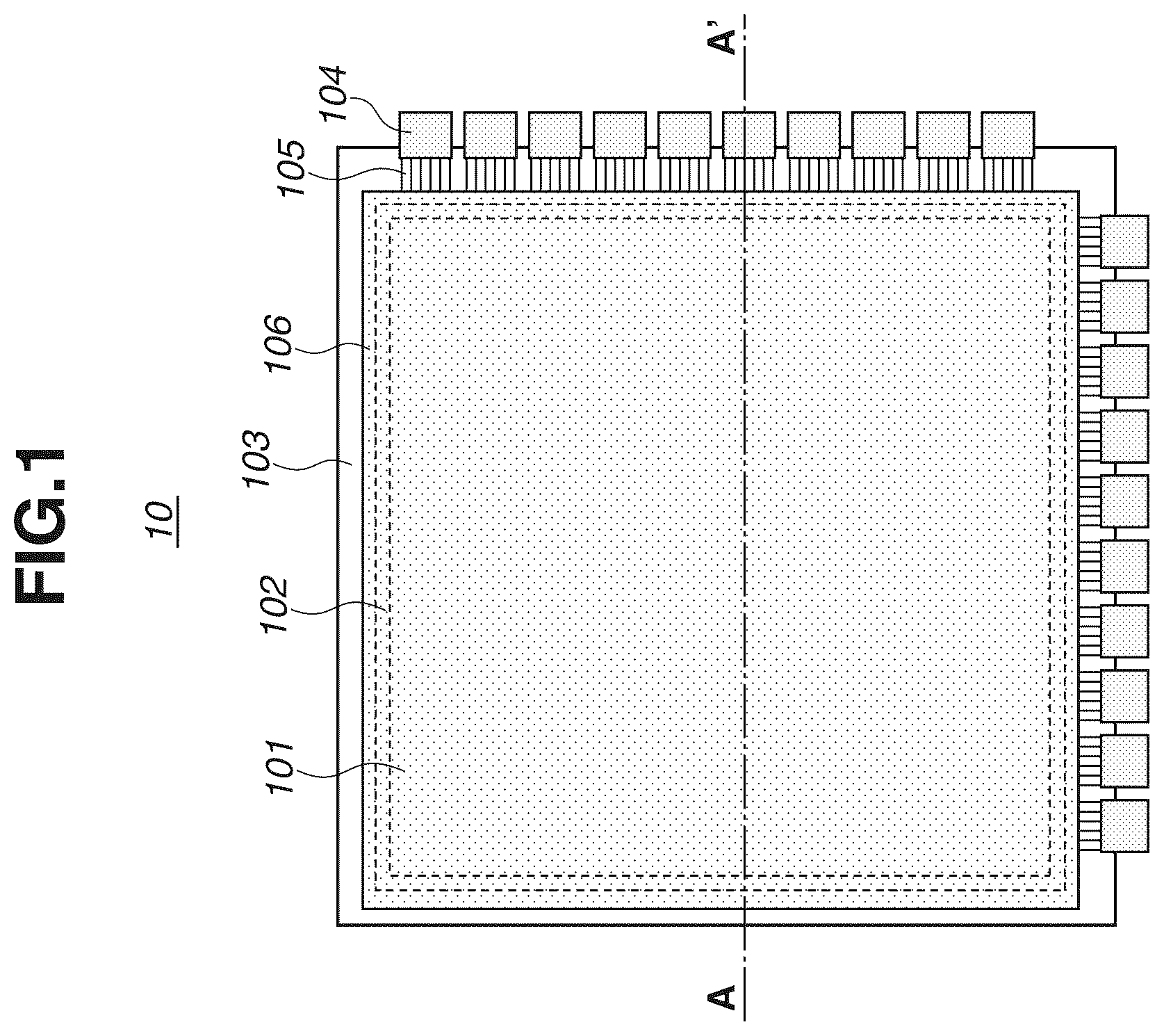 Patent US12345840 — Radiation detection apparatus, radiation imaging system, and manufacturing method of radiation detection apparatus — Figure 1