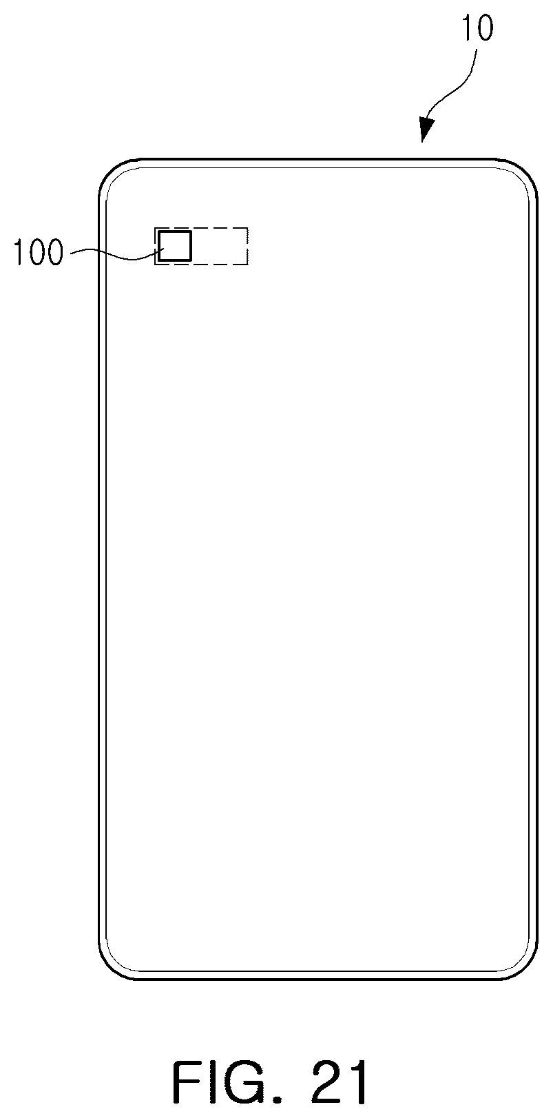 Patent US12345861 Figure 14 – Camera module and portable terminal