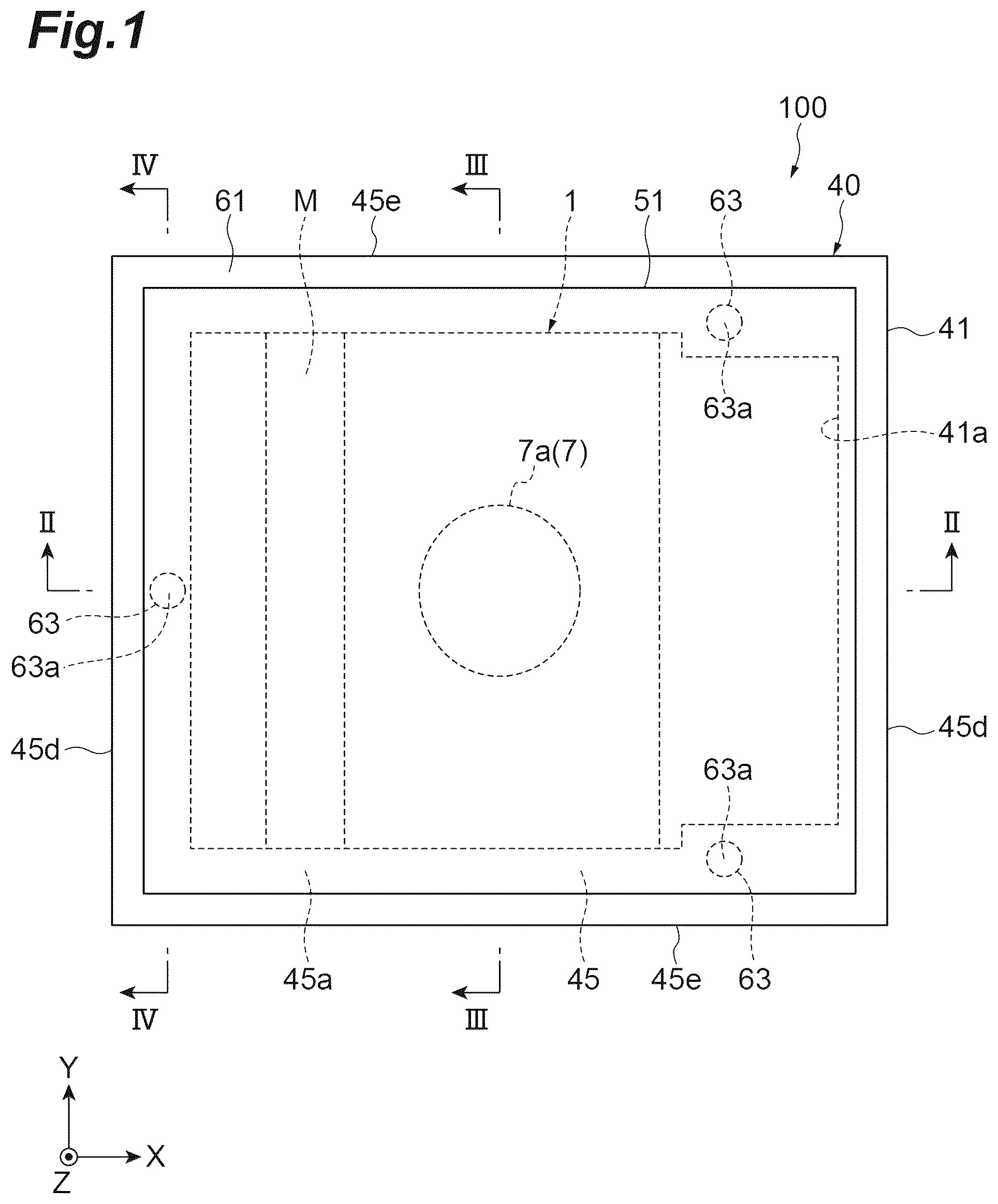 Patent US12345874 — Mirror unit — Figure 1