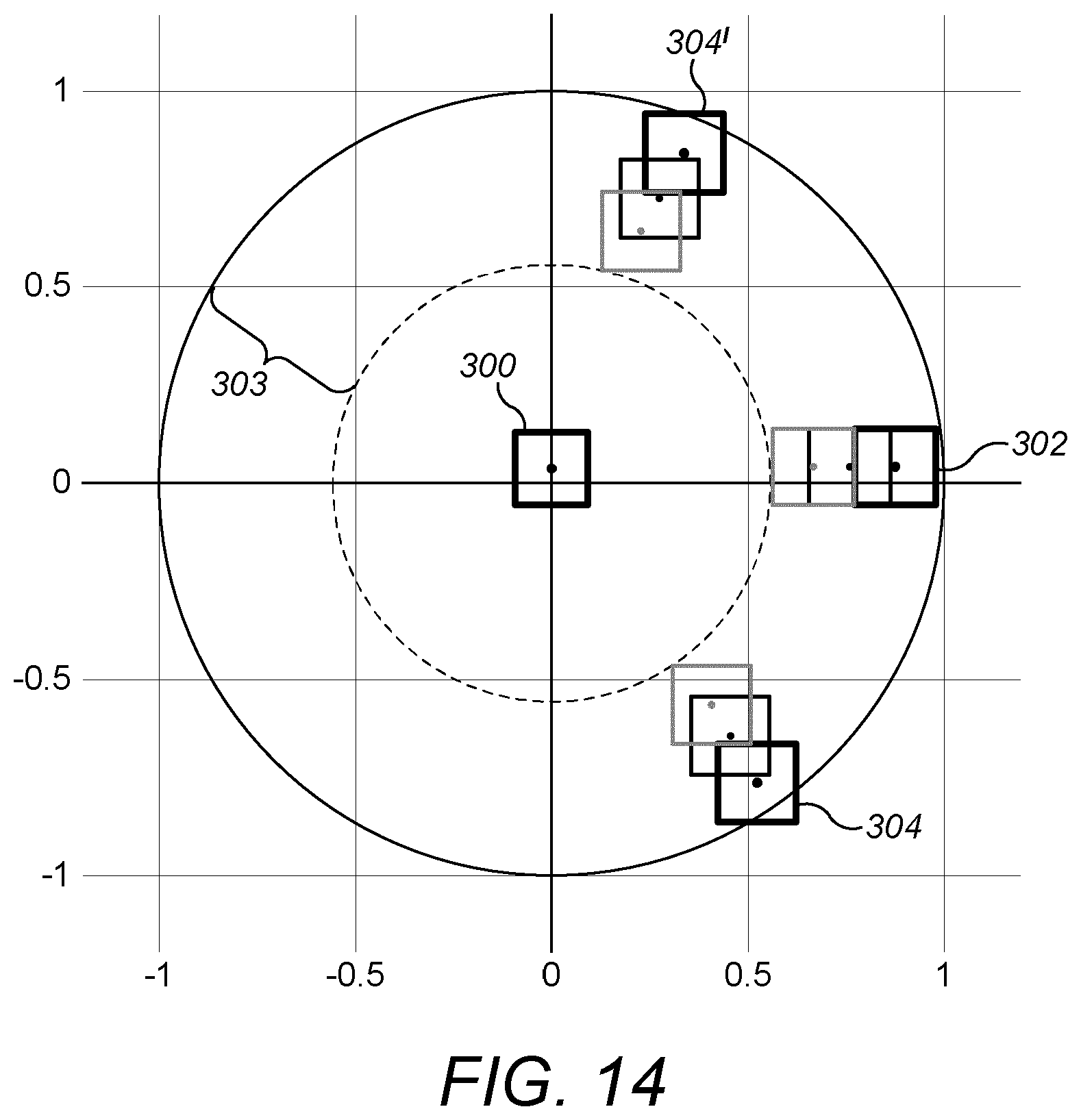 Patent US12345891 Figure 14 – Device and method for compensating effects of pantoscopic tilt or wrap/sweep tilt on an image presented on an augmented reality or virtual reality display