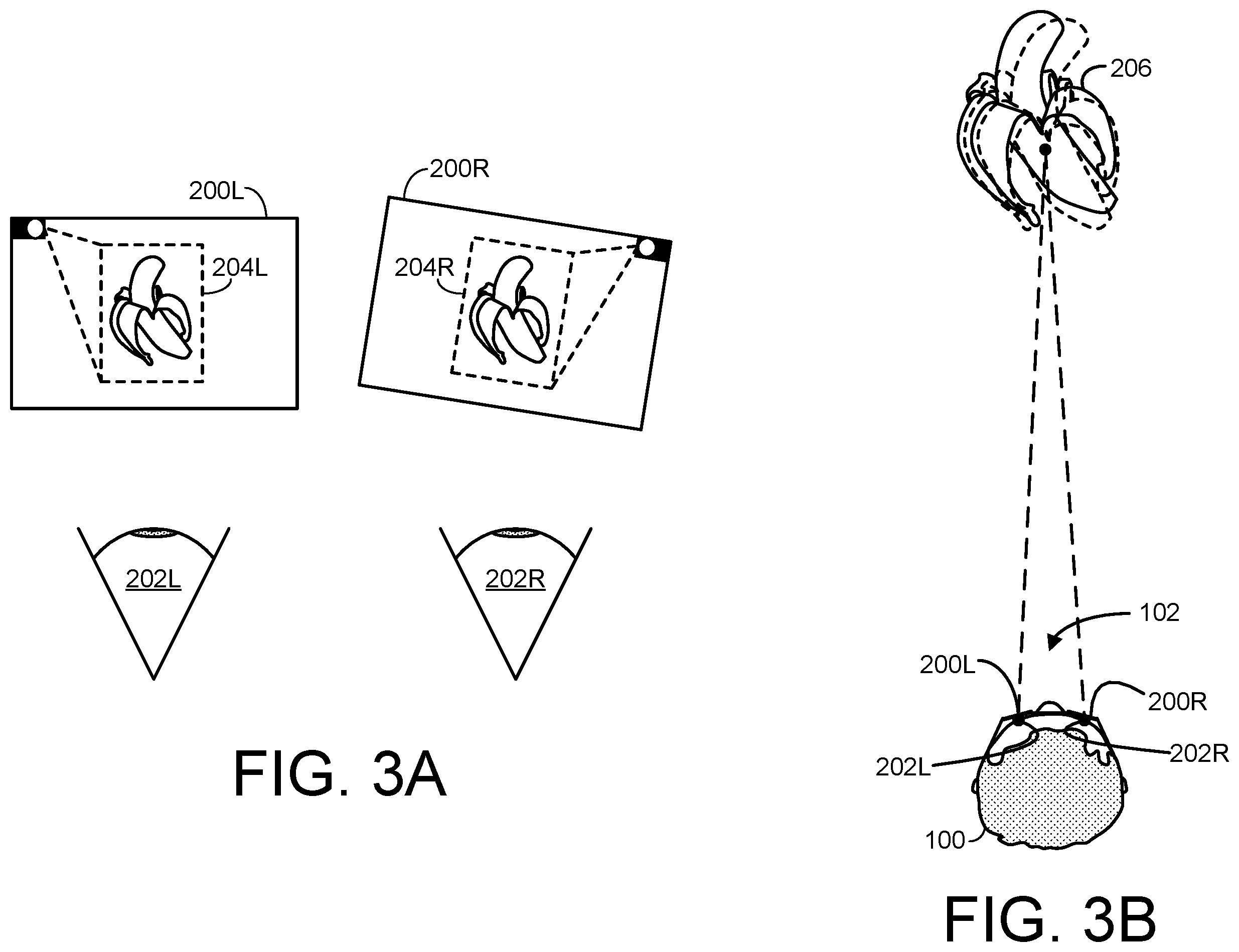 Patent US12345896 Figure 3 – Head-mounted display alignment assessment