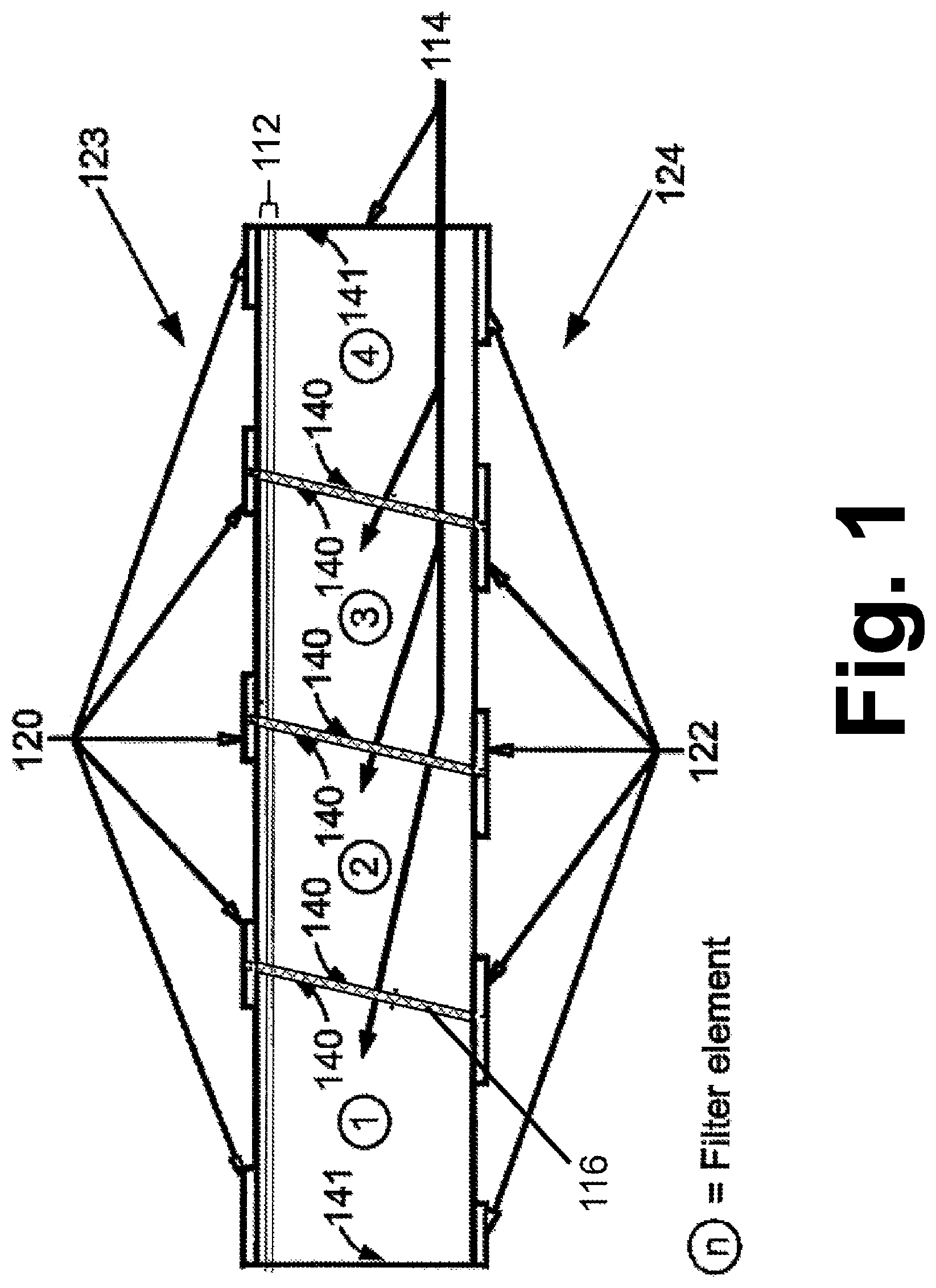 Patent US12345903 — Photo resist as opaque aperture mask on multispectral filter arrays — Figure 1
