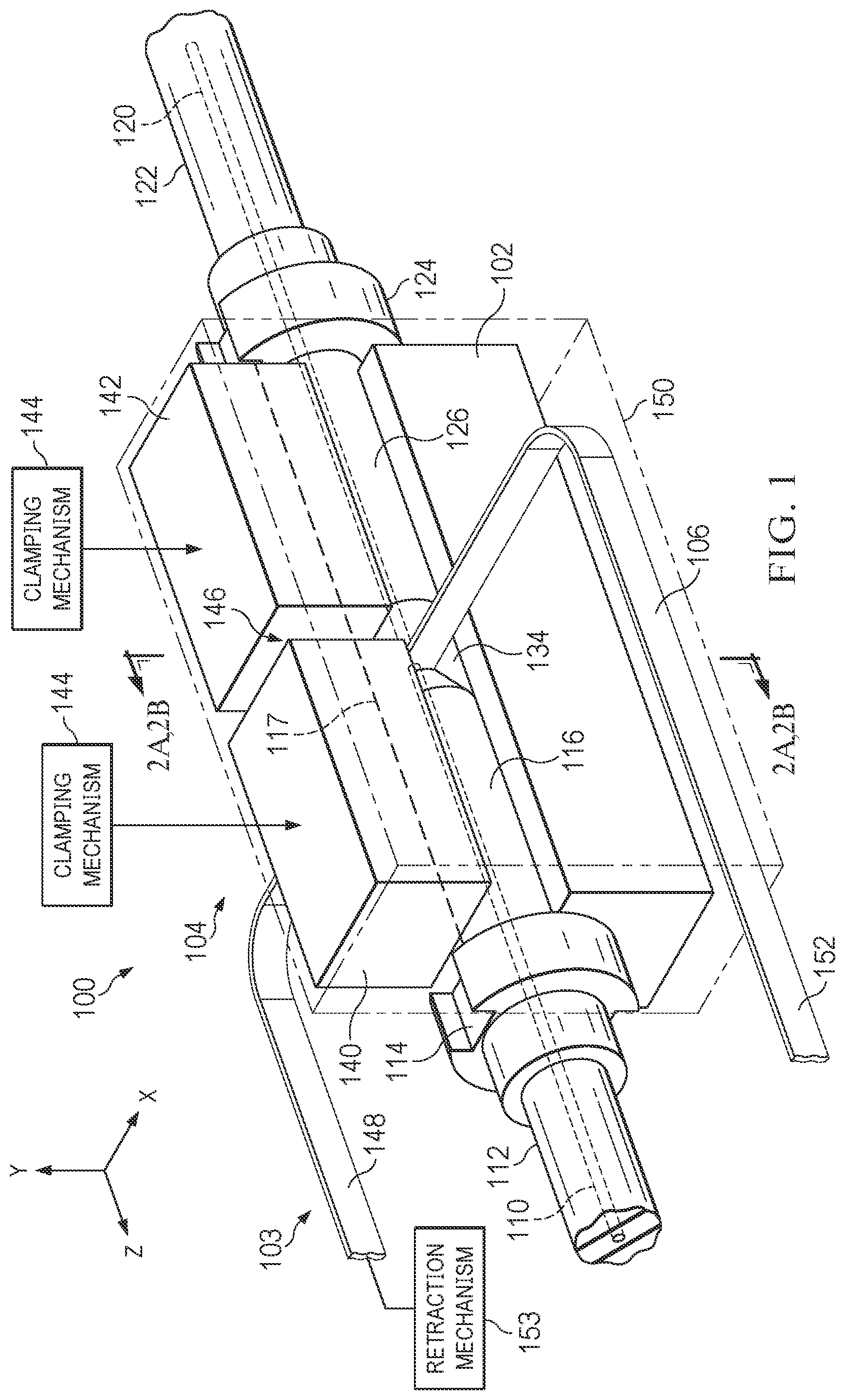 Patent US12345924 — Systems and methods for optical fiber alignment — Figure 1