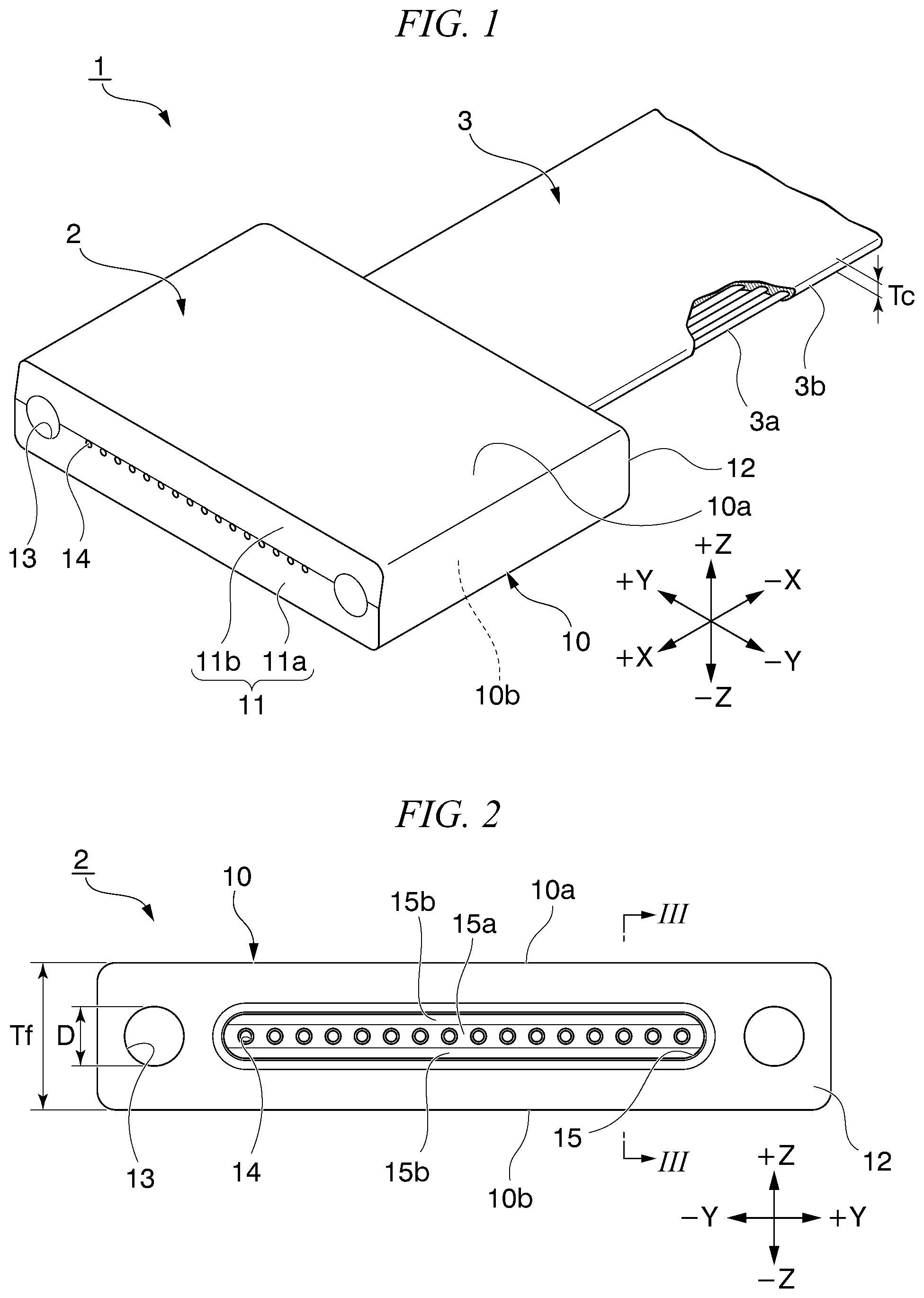 Patent US12345929 — Ferrule for optical connector — Figure 1