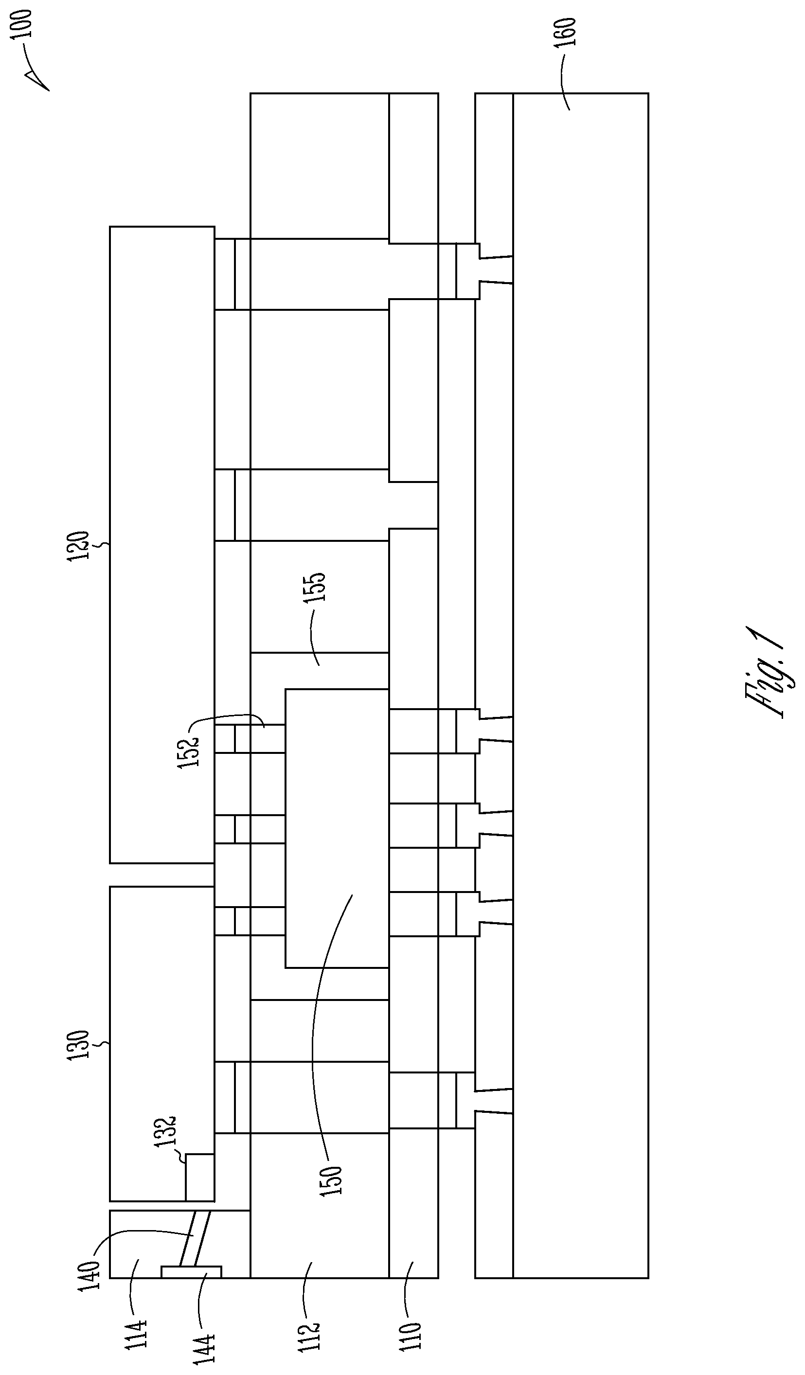 Patent US12345932 — Die last and waveguide last architecture for silicon photonic packaging — Figure 1