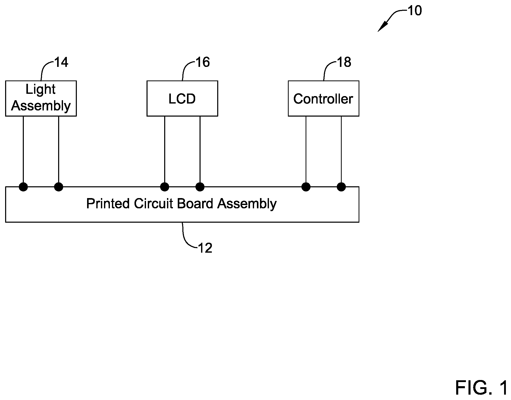 Patent US12345936 Figure 1 – Building control device with a light guide configured for uniformly illuminating a graphical symbol that is visible to a user of the building control device