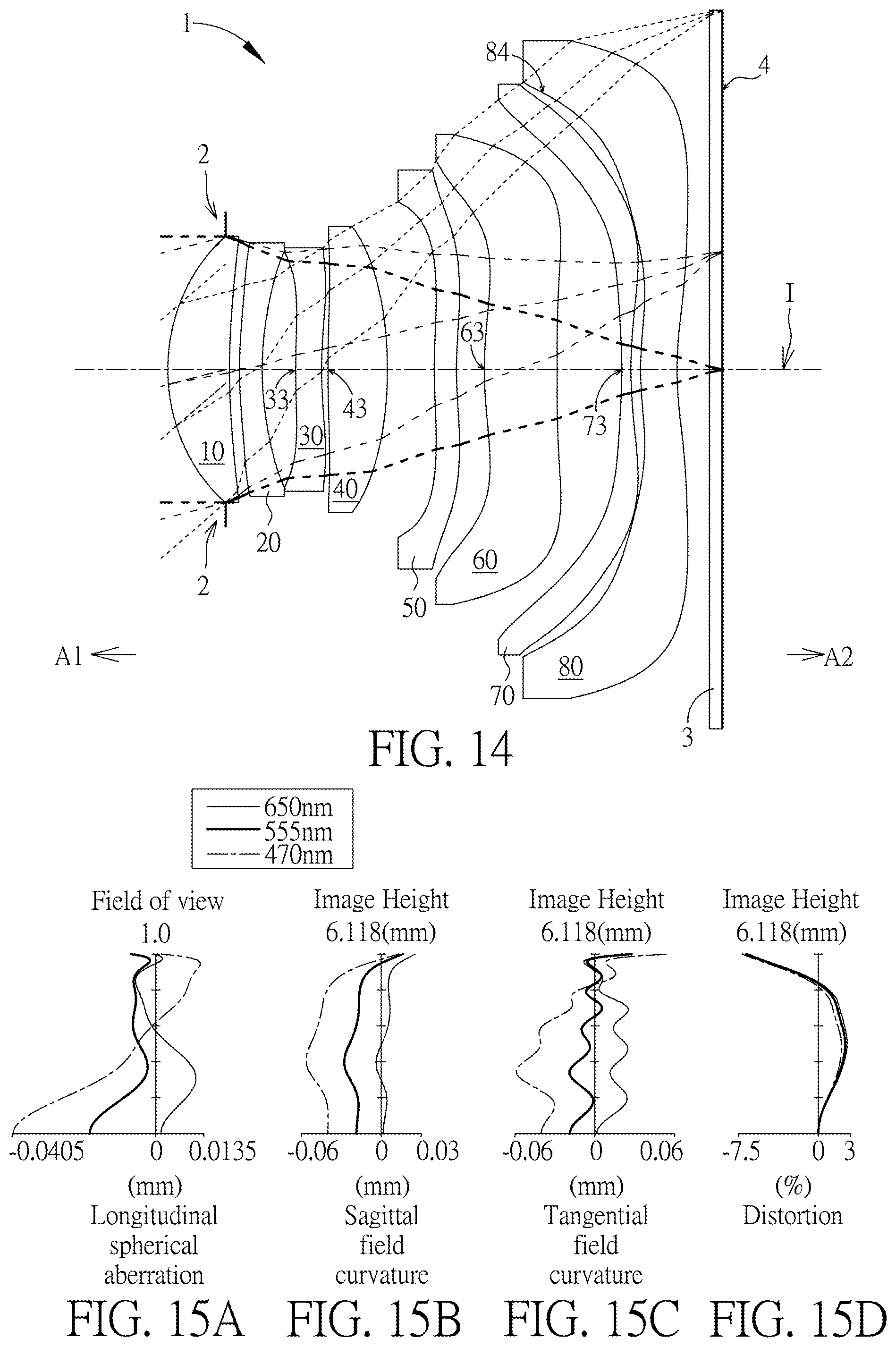 Patent US12345952 Figure 7 – Optical imaging lens