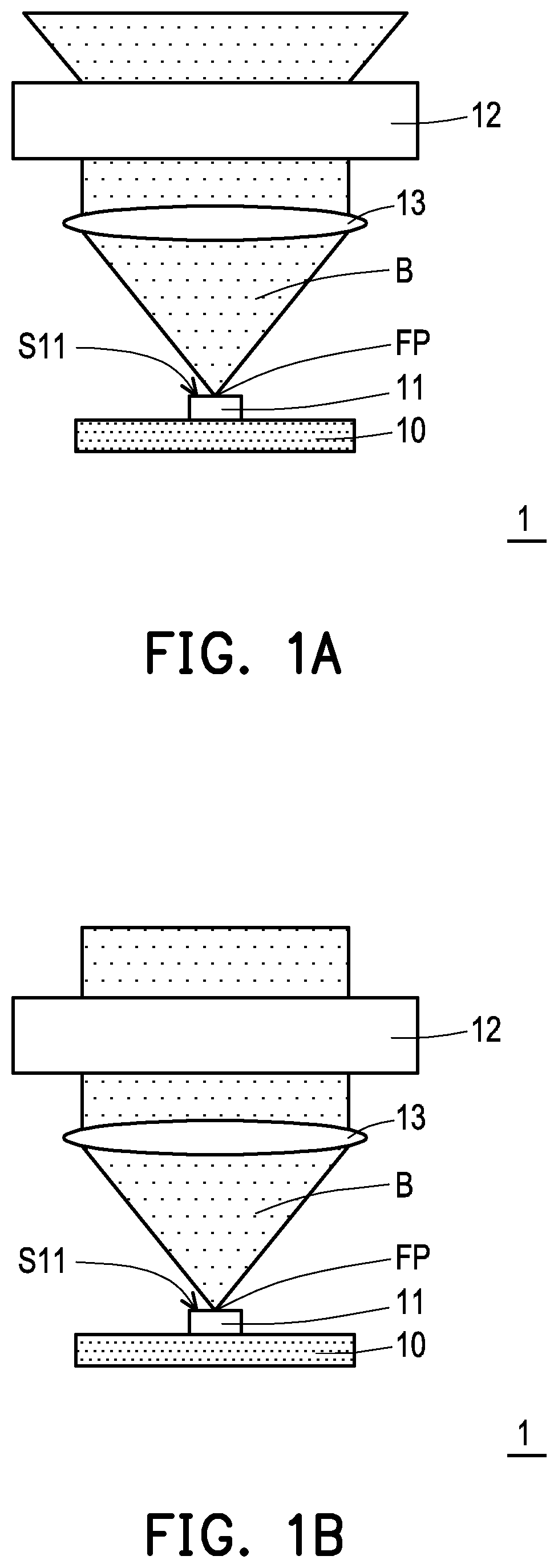 Patent US12345969 — Electronic device comprising a plurality of micro lenses switchable between a privacy mode and a share mode — Figure 1
