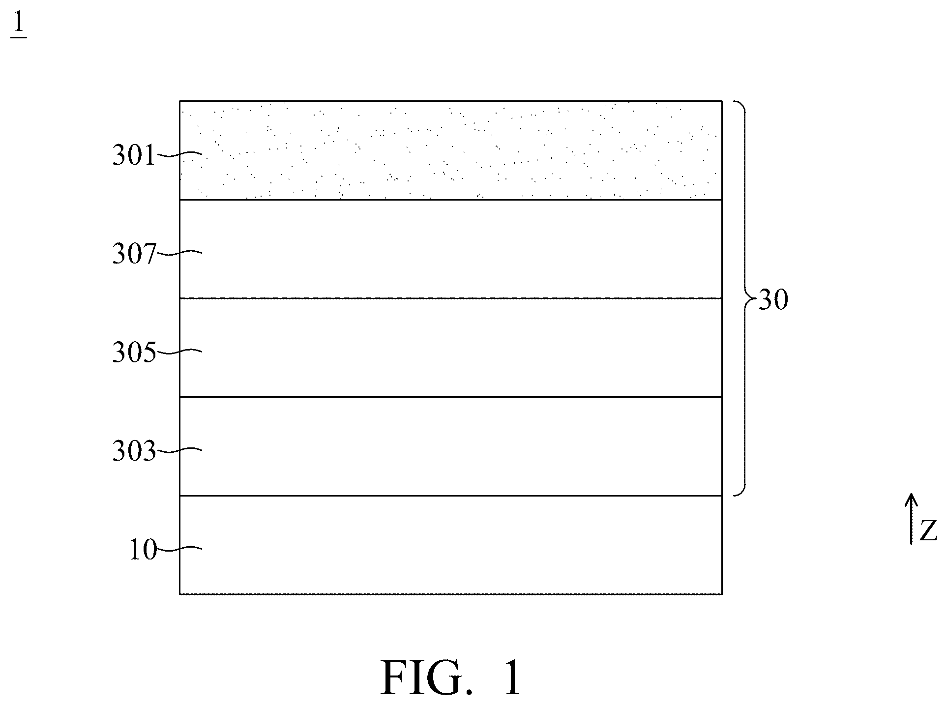 Patent US12345977 Figure 1 – Display device